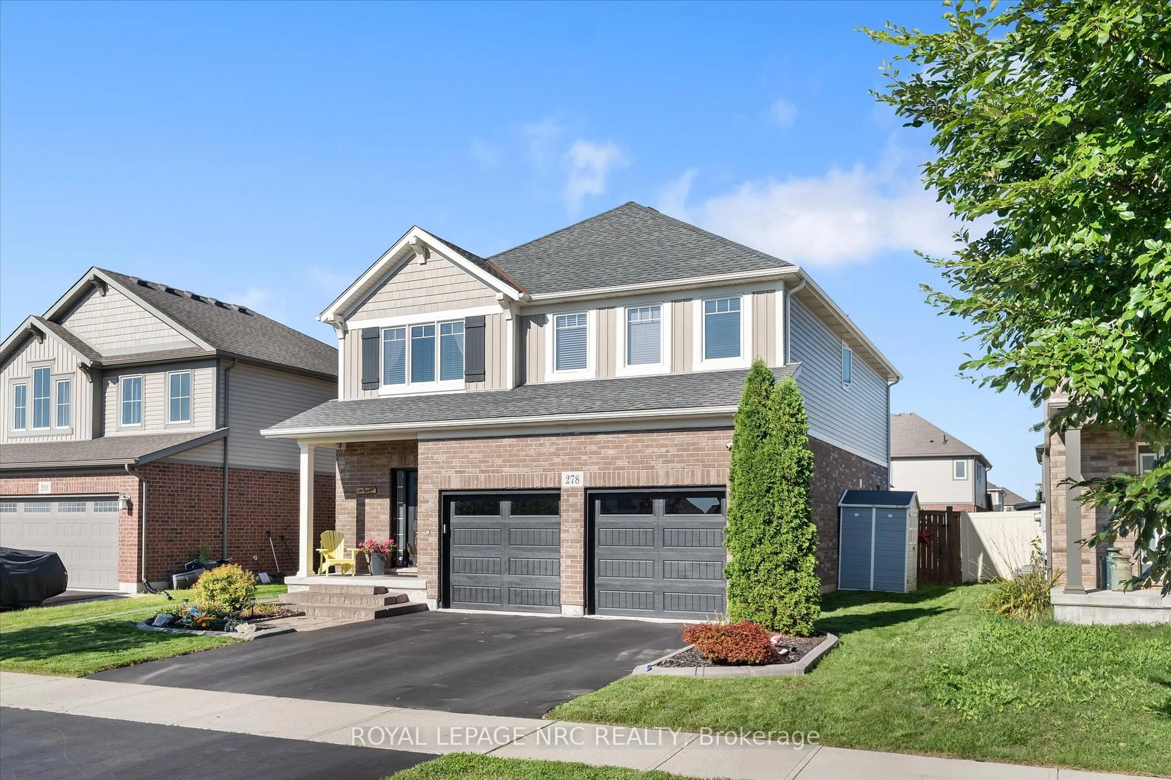 Home with brick exterior material, street for 278 Cardinal Cres, Welland Ontario L3C 0B1