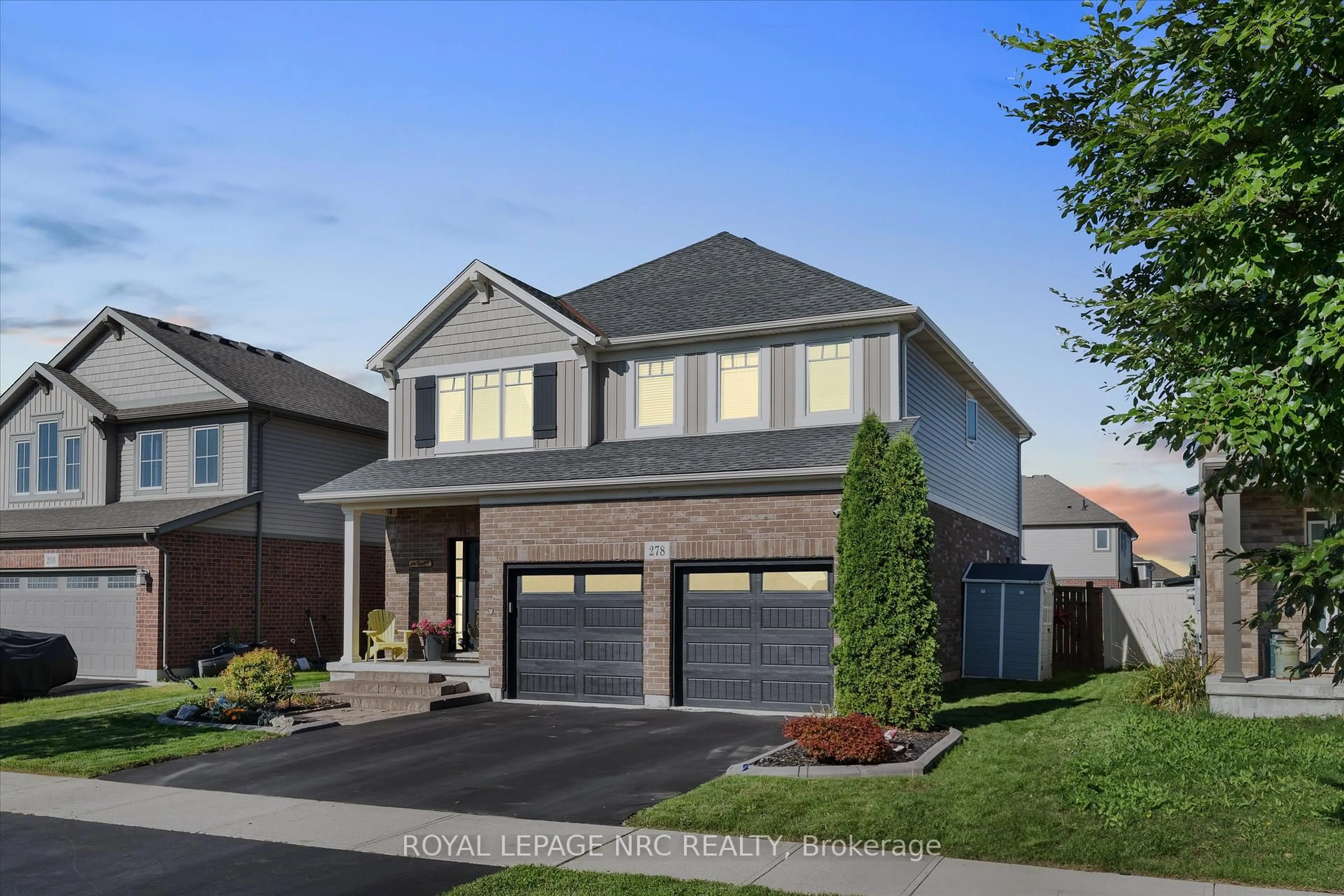 Home with brick exterior material, street for 278 Cardinal Cres, Welland Ontario L3C 0B1
