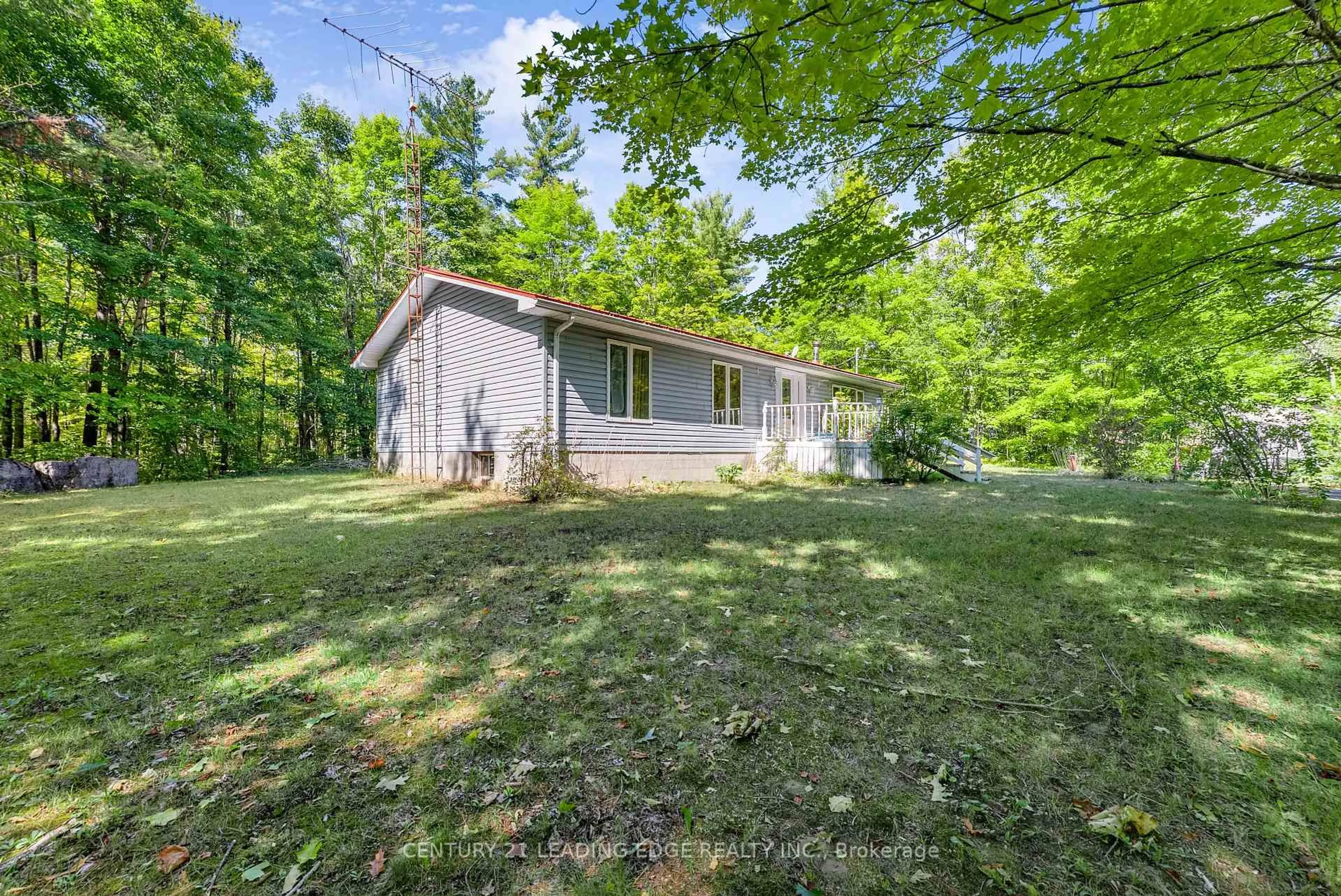 A pic from outside/outdoor area/front of a property/back of a property/a pic from drone, unknown for 47 Reynolds Rd, Madoc Ontario K0K 2K0