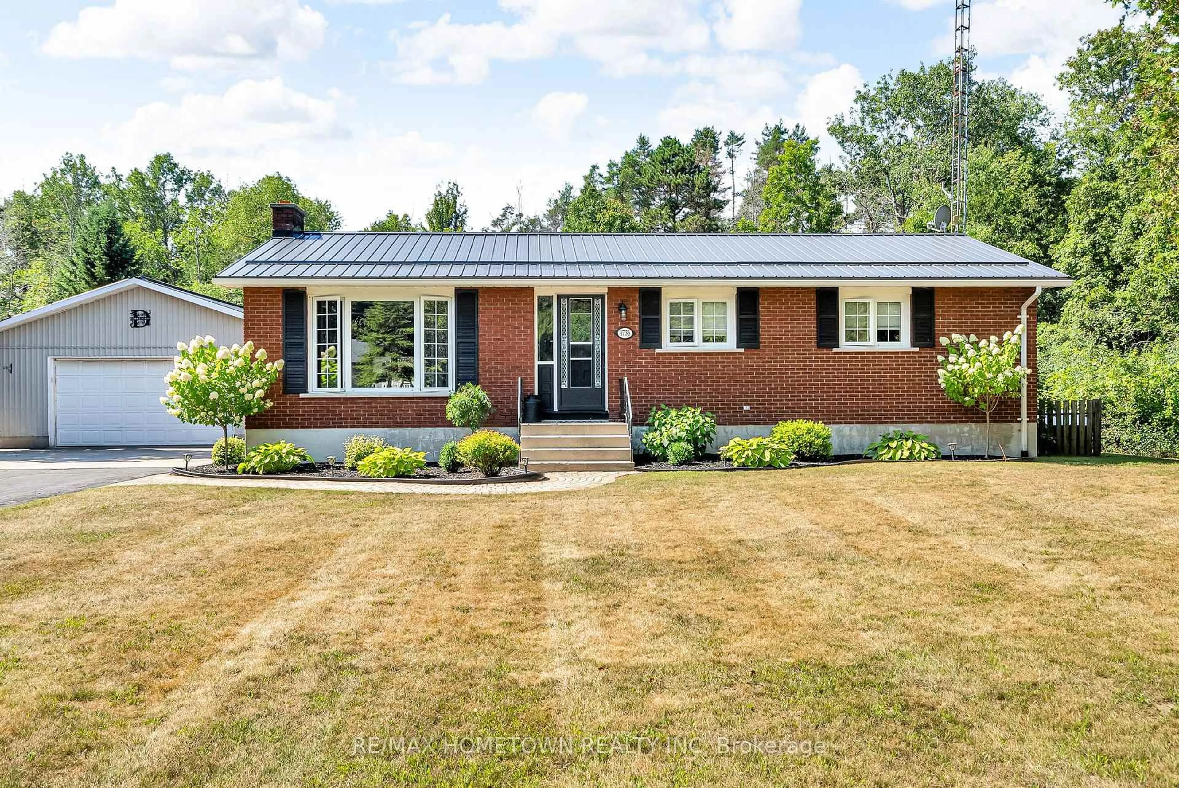 Home with brick exterior material, street for 4736 County Road 18 Rd, Augusta Ontario K0E 1T0