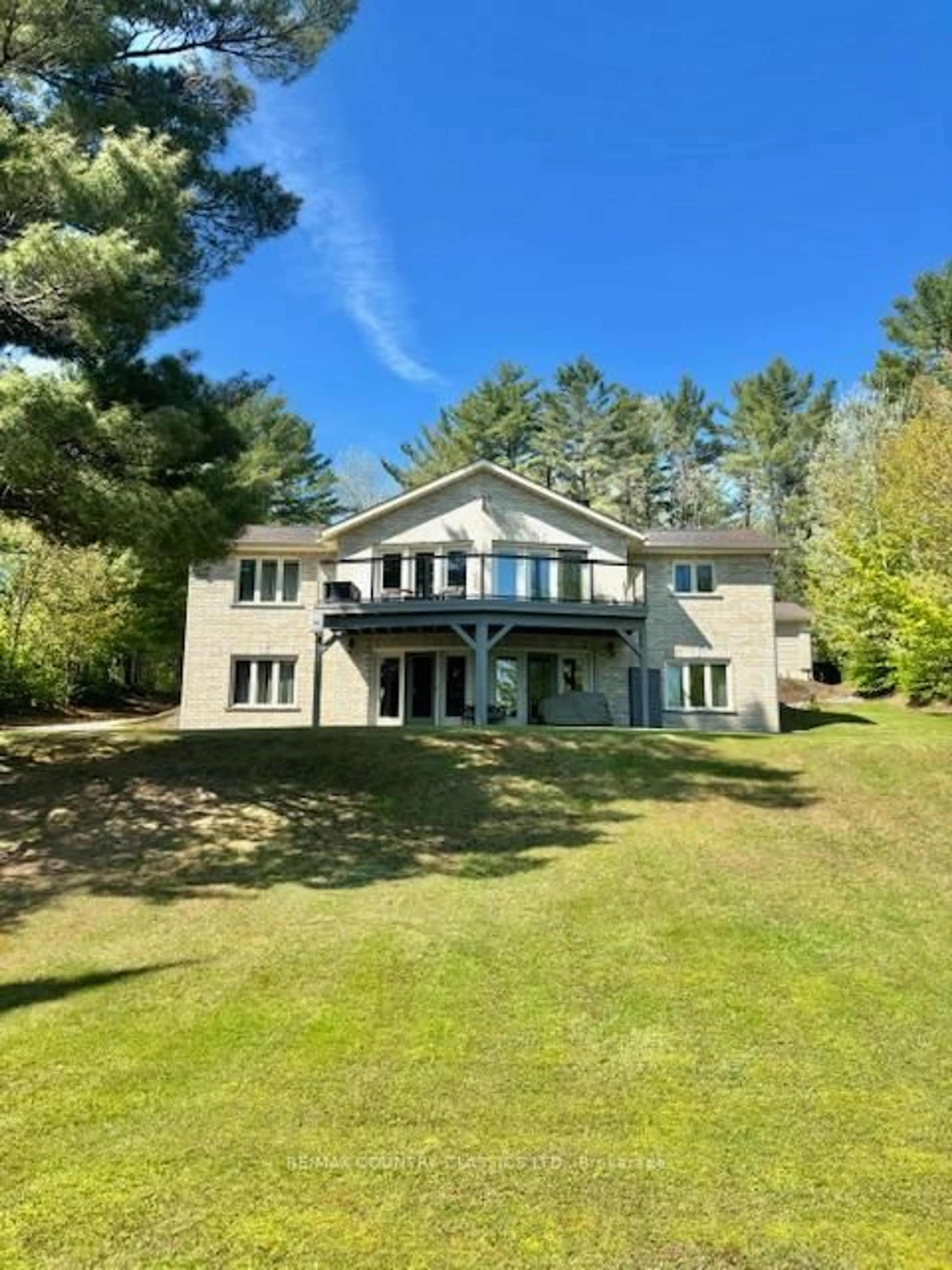 A pic from outside/outdoor area/front of a property/back of a property/a pic from drone, water/lake/river/ocean view for 90 Golden Shores Rd, Bancroft Ontario K0L 1C0
