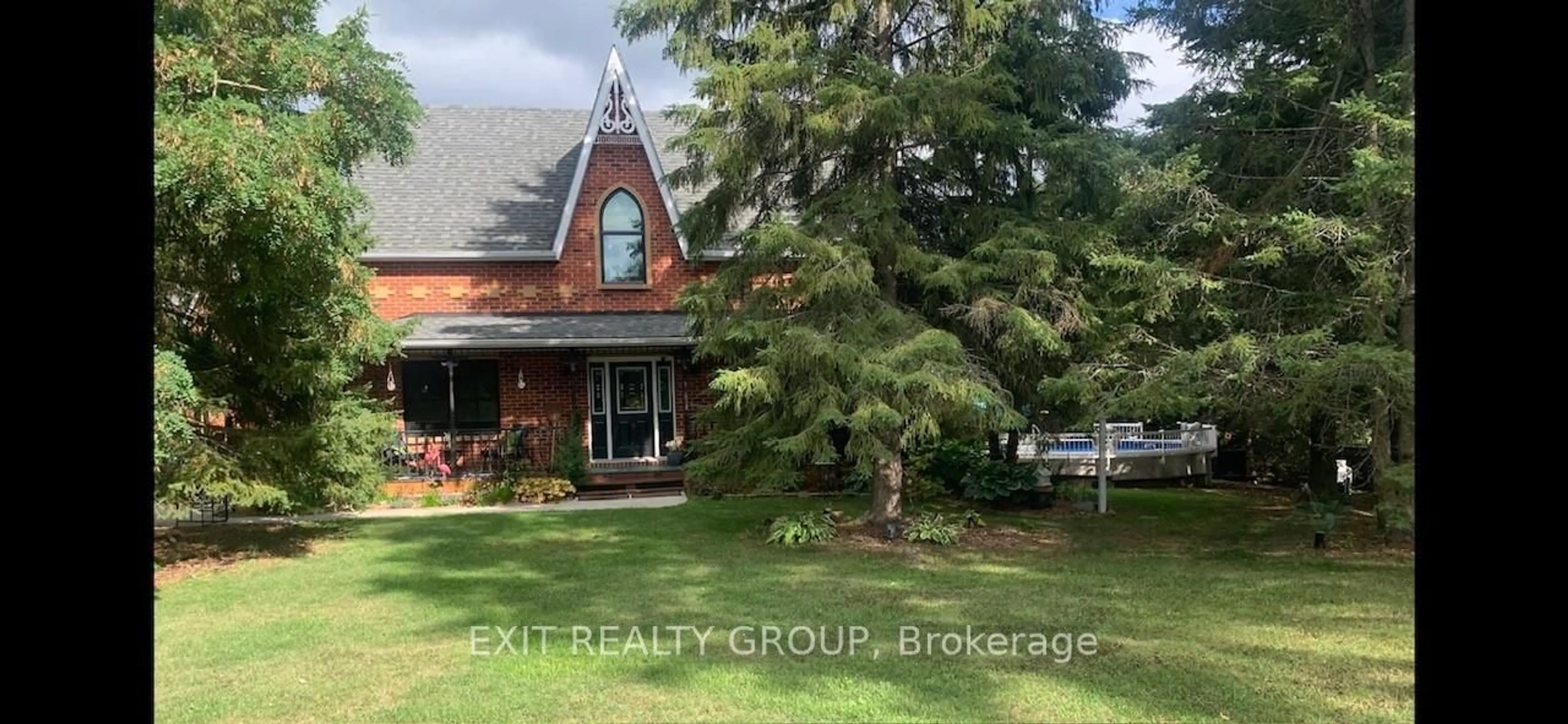 A pic from outside/outdoor area/front of a property/back of a property/a pic from drone, unknown for 208 Glen Ross Rd, Hastings Ontario K0K 2C0