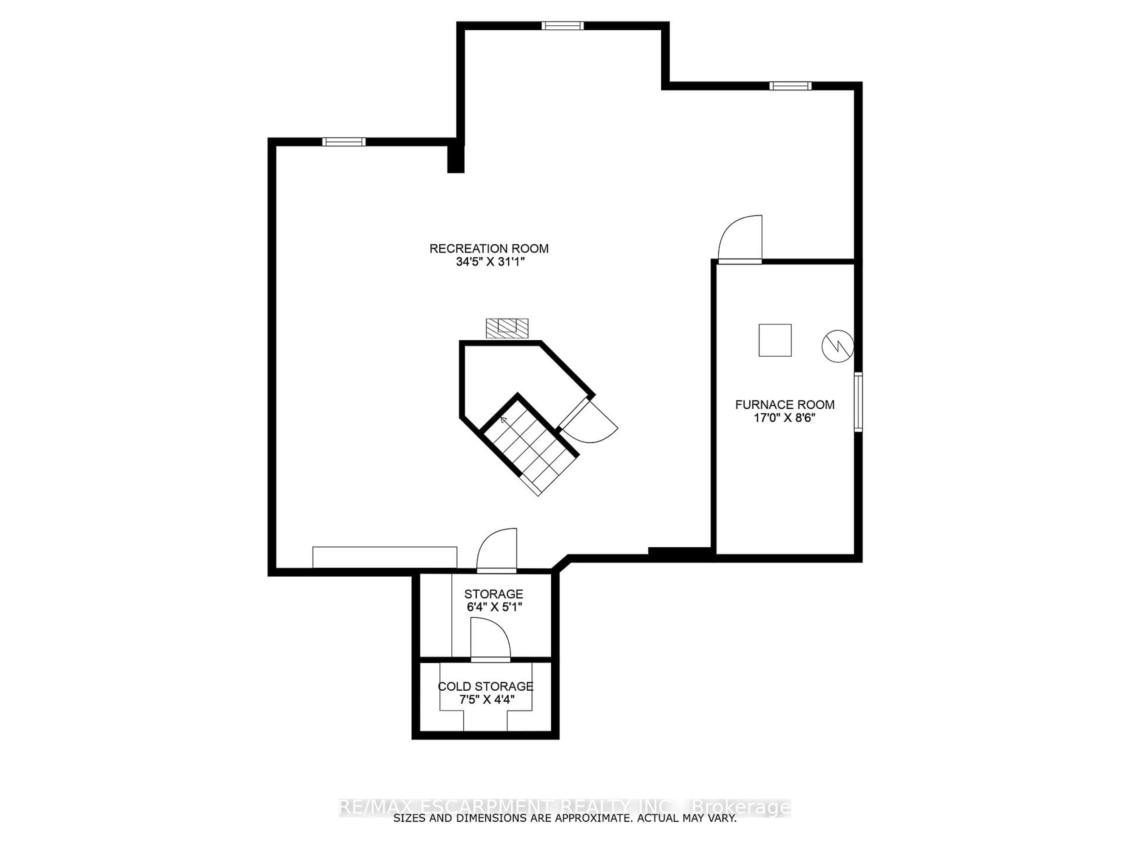 Floor plan for 104 Davidson Blvd, Hamilton Ontario L9H 7M4