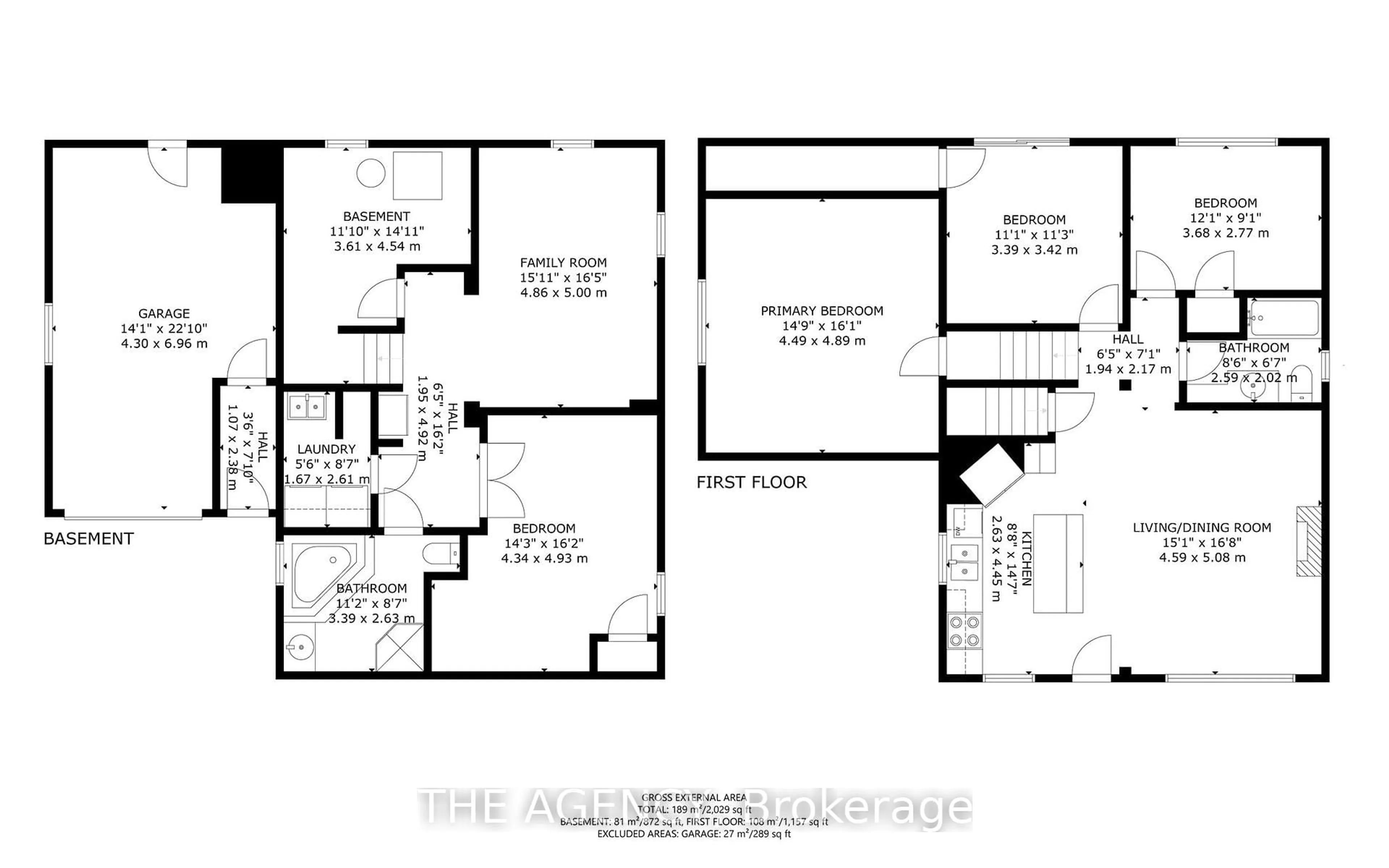 Floor plan for 40 Wyngate Ave, Hamilton Ontario L8G 1T2