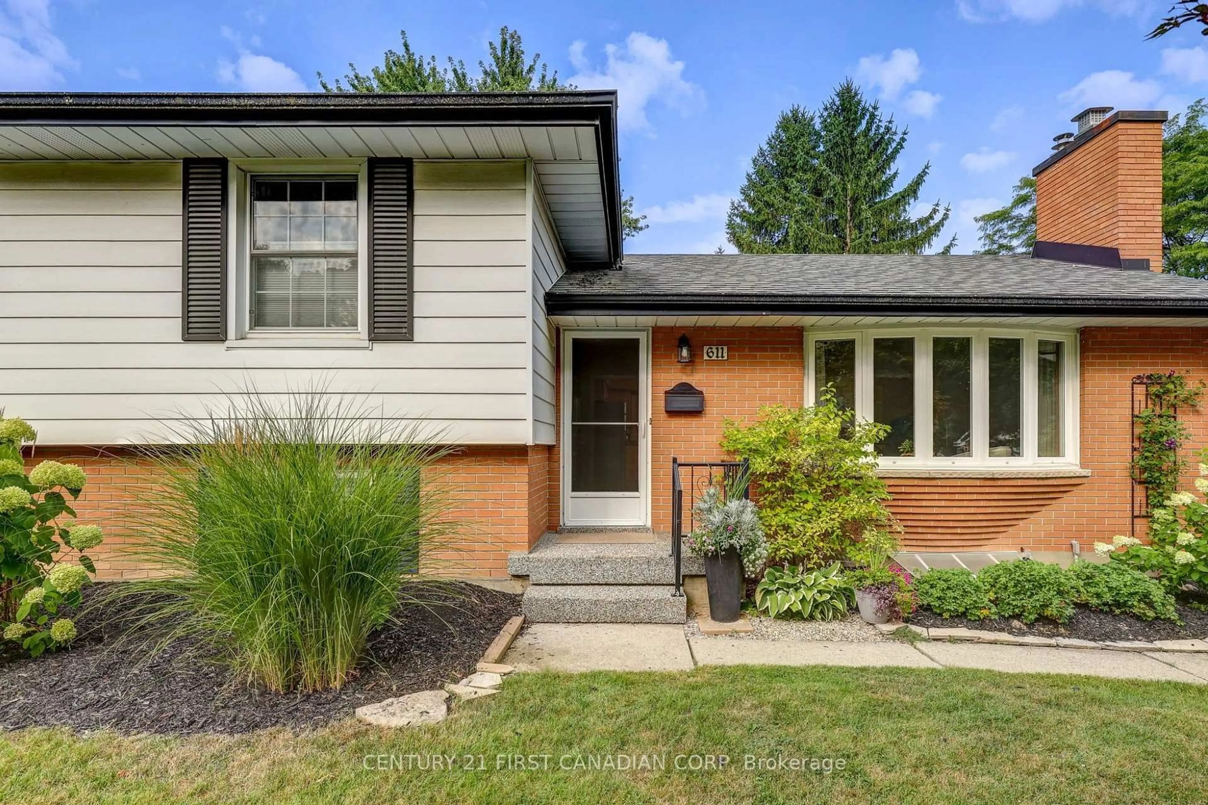 Home with brick exterior material, street for 611 Chiddington Ave, London South Ontario N6C 2W6