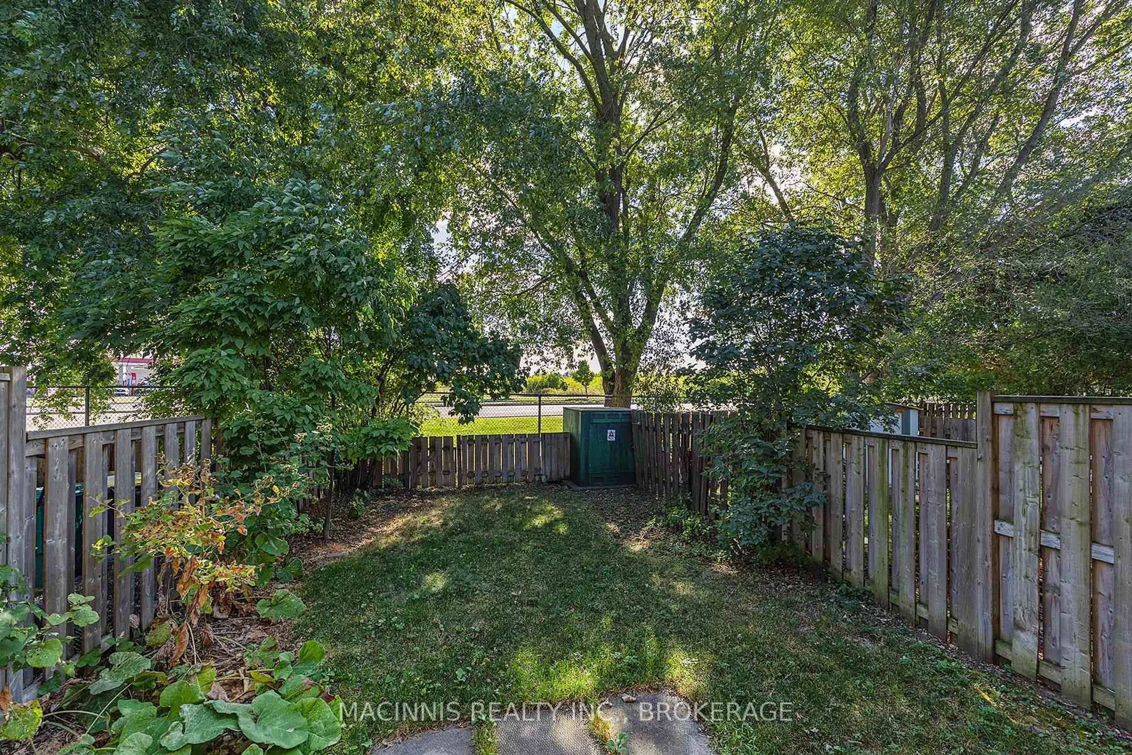 Patio, forest/trees view for 76 Rosemund Cres #41, Kingston Ontario K7M 6Z4