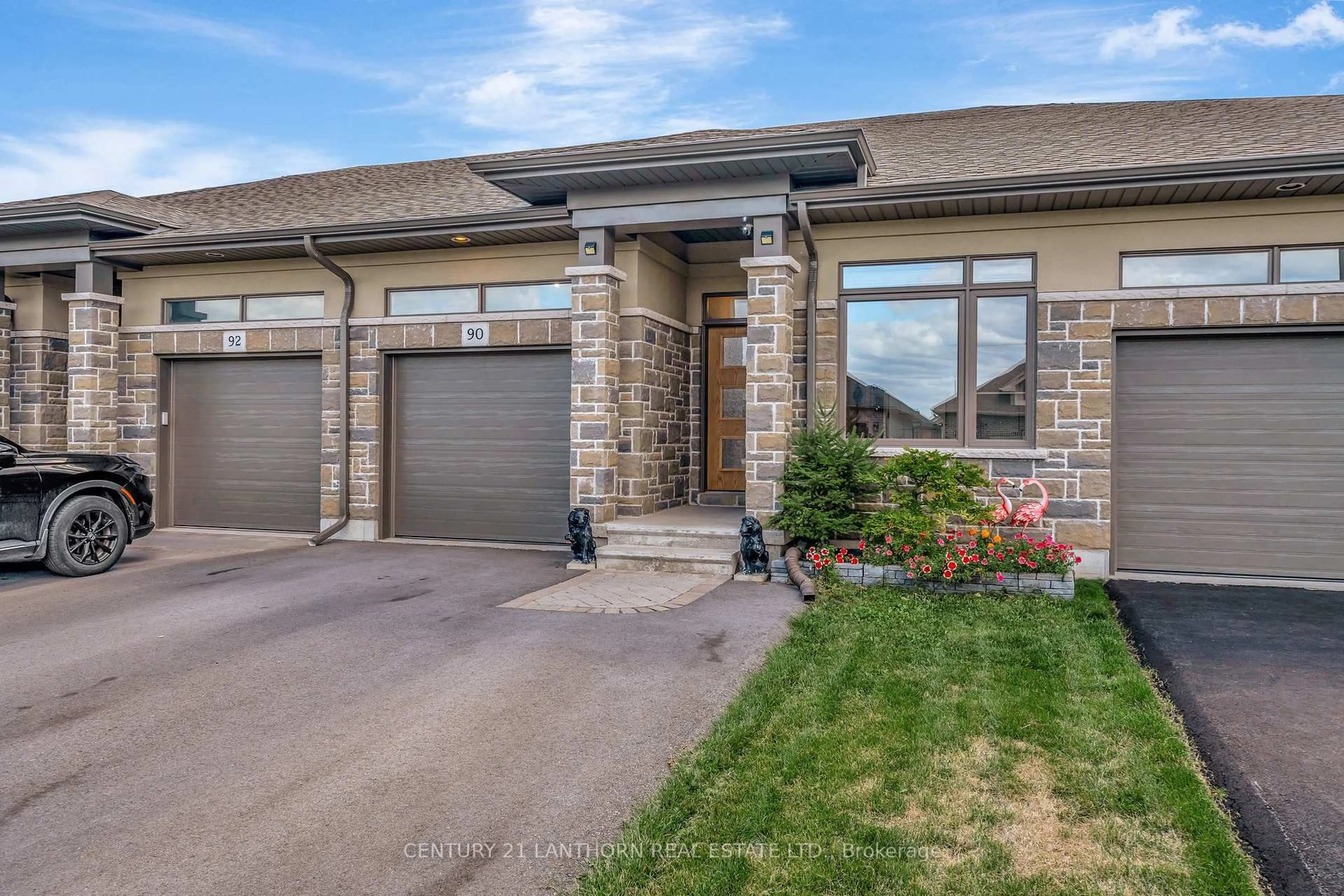 Home with brick exterior material, street for 90 Covington Cres, Belleville Ontario K8N 0L1