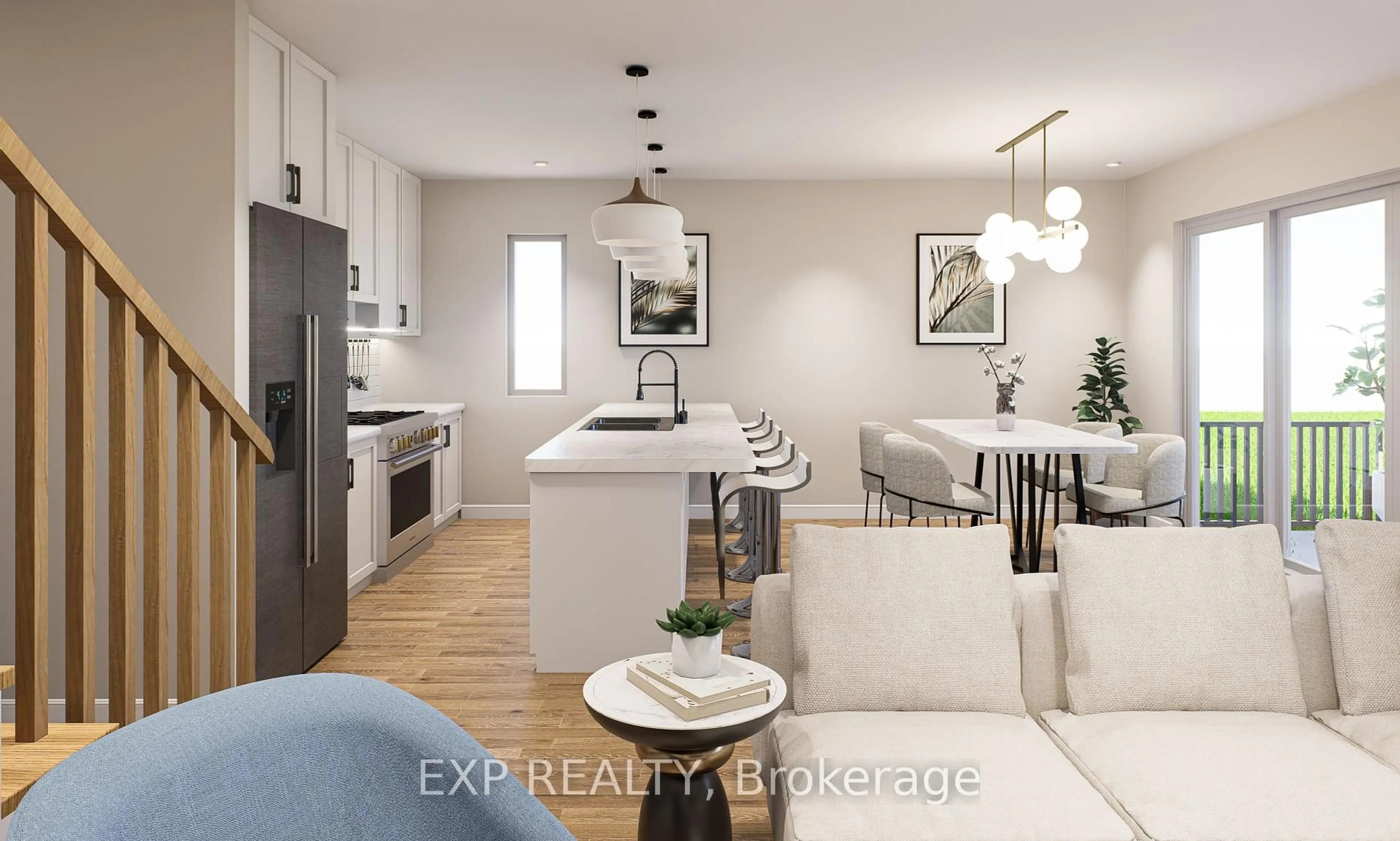 Open concept kitchen, unknown for 263 Carpe St, Casselman Ontario K0A 1M0