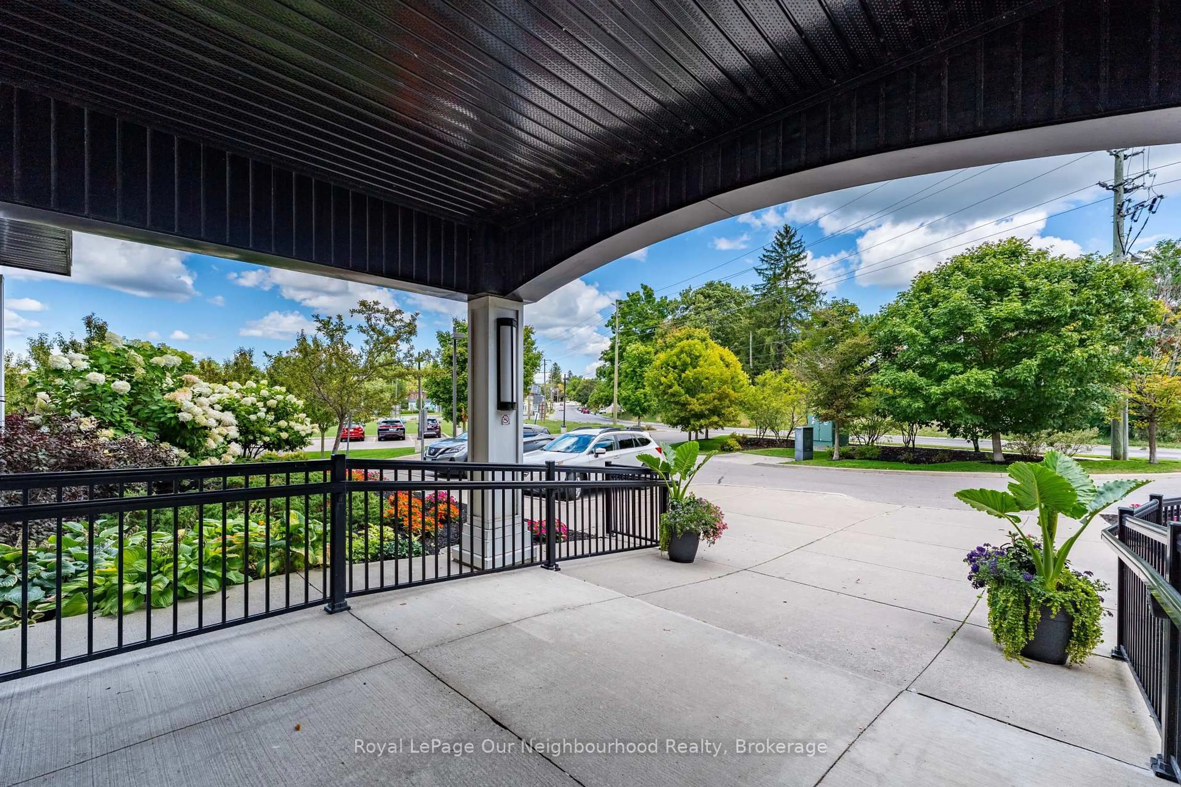 Patio, water/lake/river/ocean view for 50 Mill St #204, Port Hope Ontario L1A 2T2