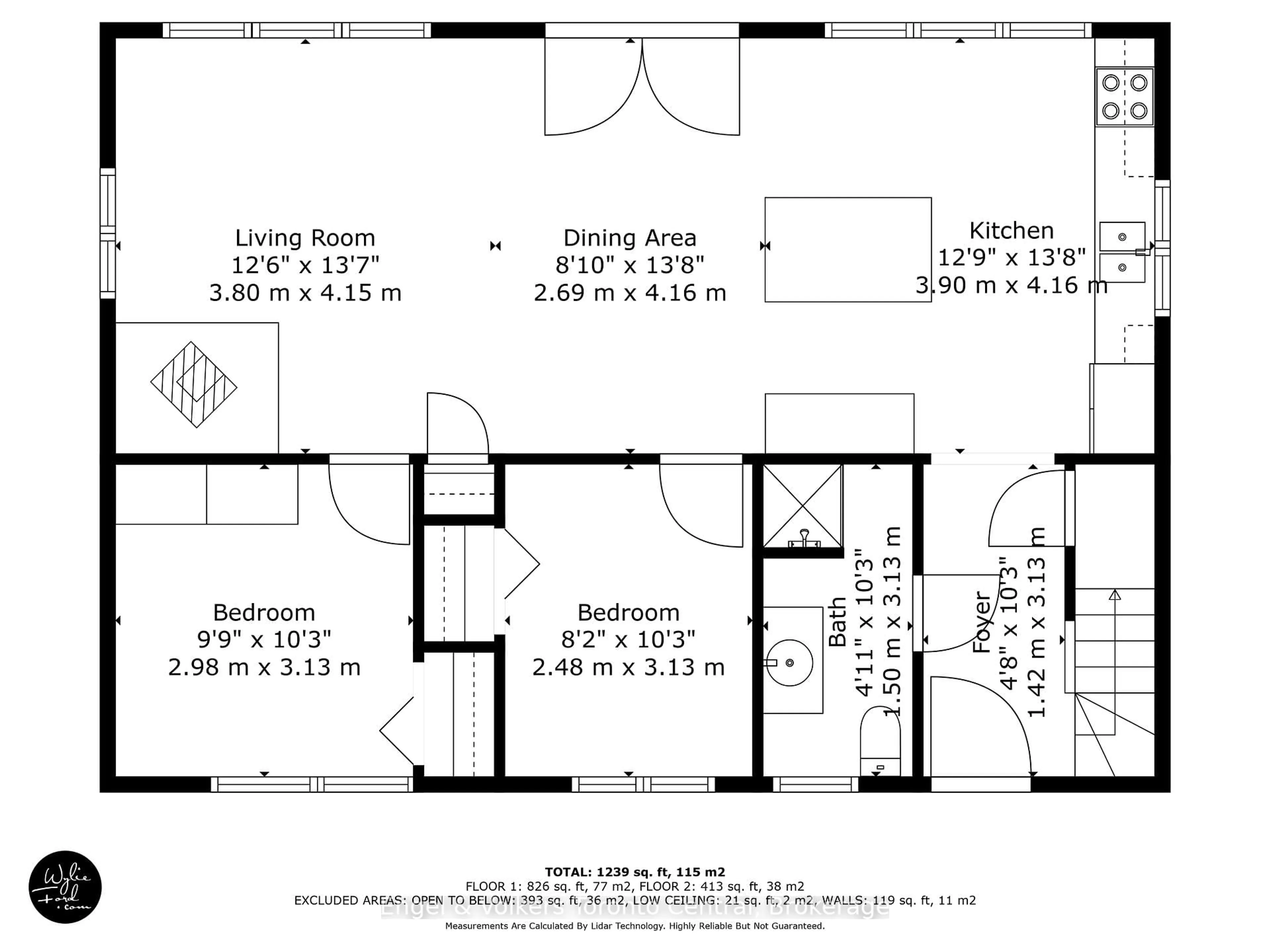 Floor plan for 1750 Frank Cooper Tr #1042 Amanda Ln, Gravenhurst Ontario P1P 1R3