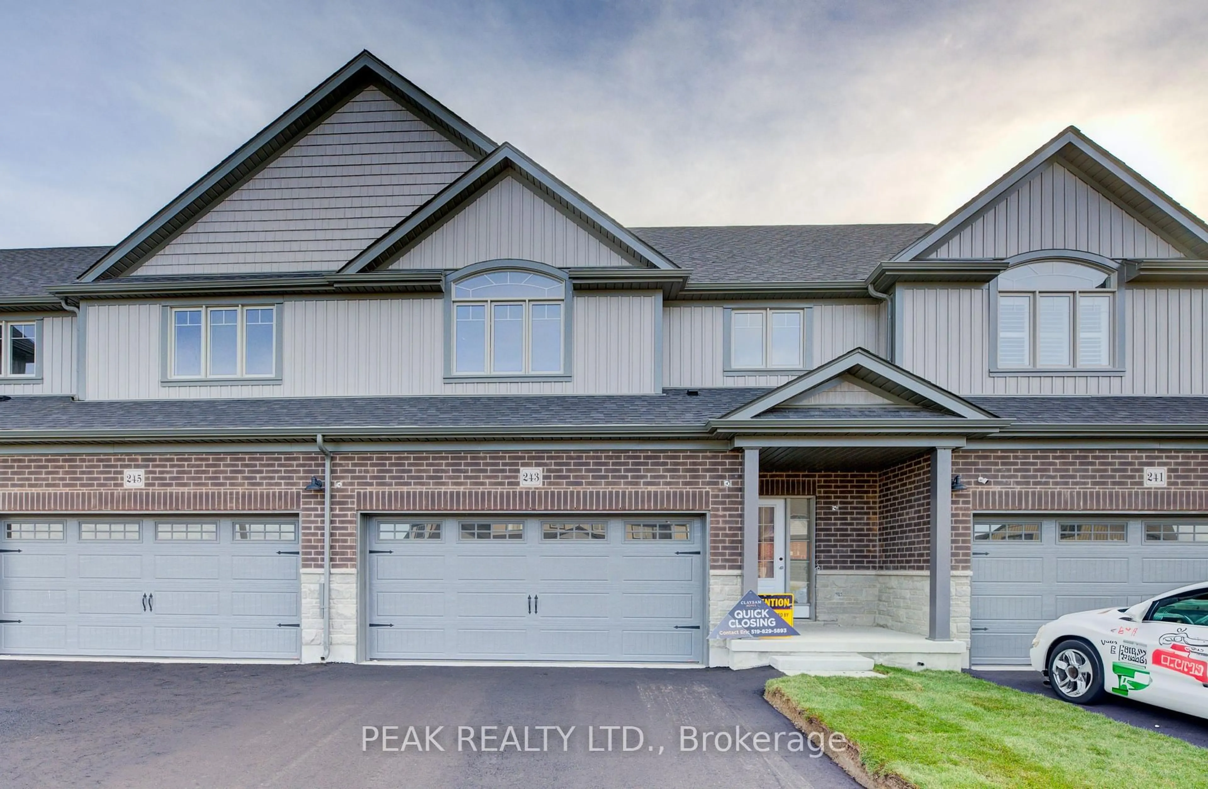 Home with brick exterior material, street for 243 Applewood St, Blandford-Blenheim Ontario N0J 1S0