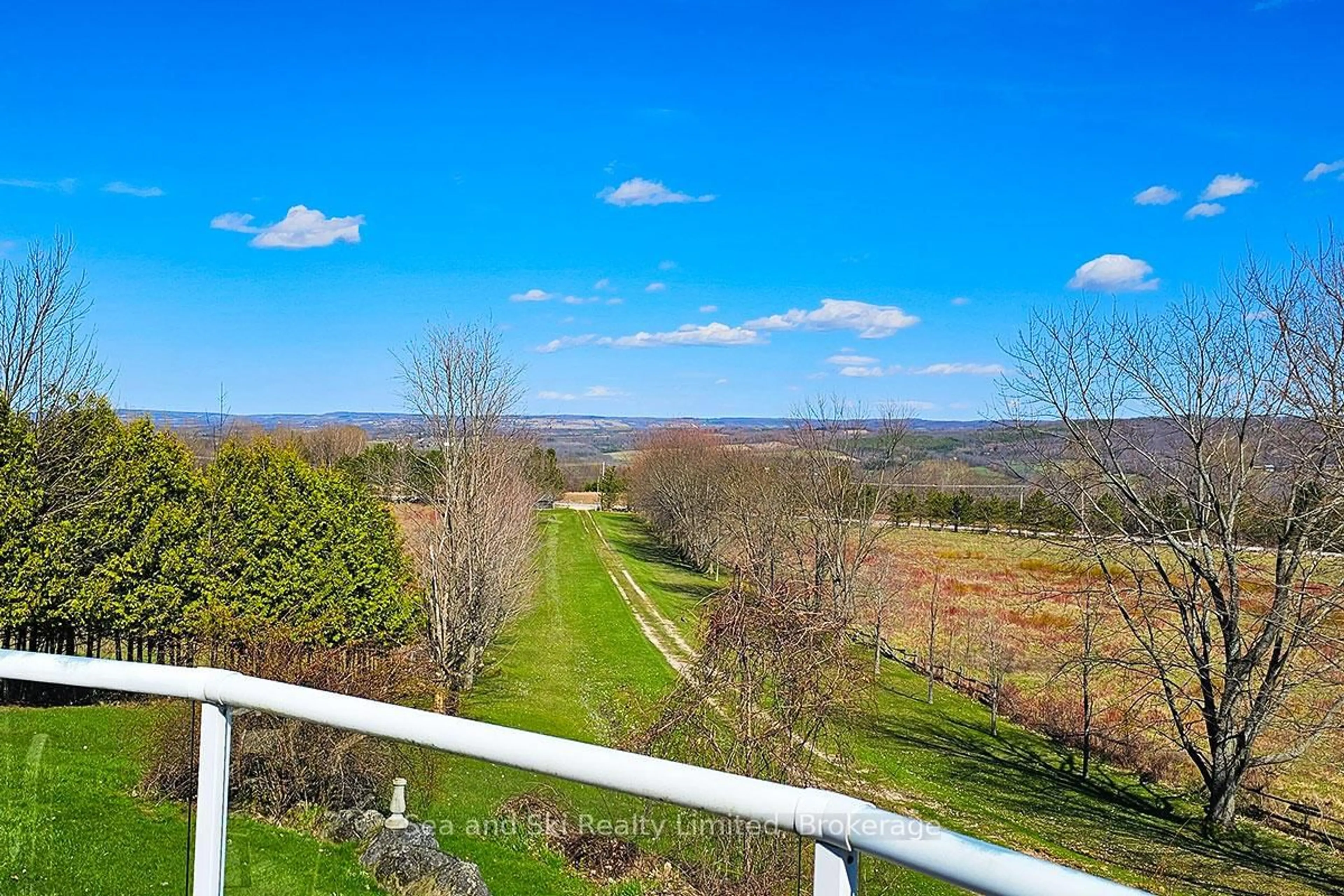 A pic from outside/outdoor area/front of a property/back of a property/a pic from drone, water/lake/river/ocean view for 195908 Grey Road 7 Rd, Grey Highlands Ontario N0C 1G0