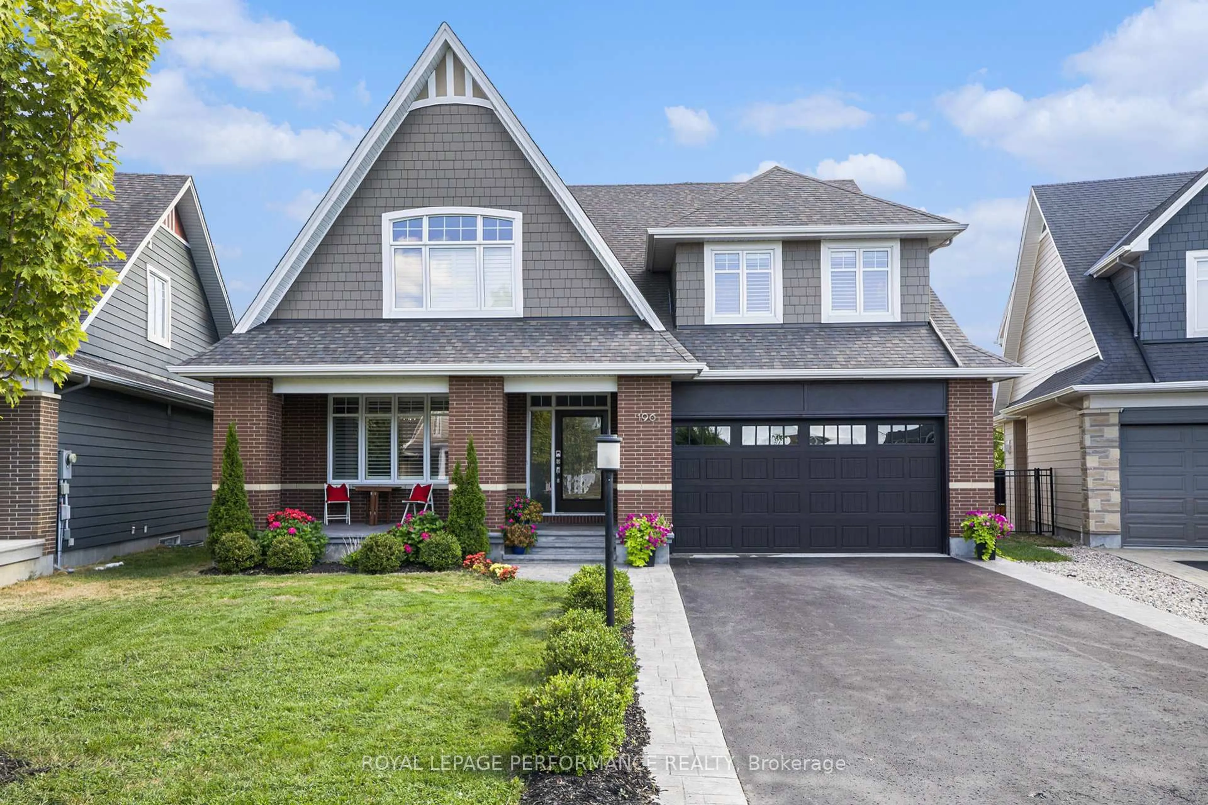 Home with brick exterior material, street for 196 Grainstone Way, Kanata Ontario K2T 0H2