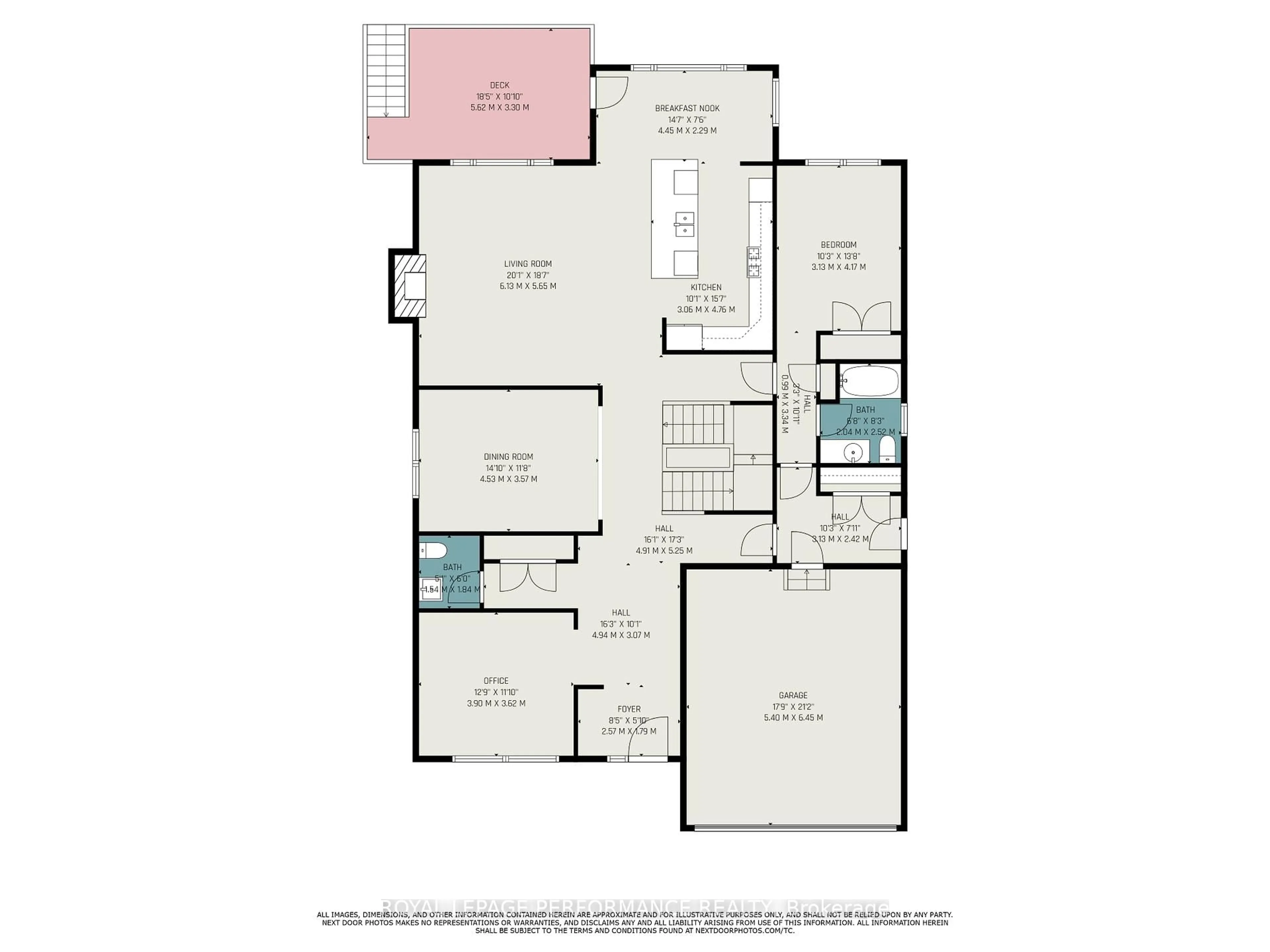 Floor plan for 196 Grainstone Way, Kanata Ontario K2T 0H2