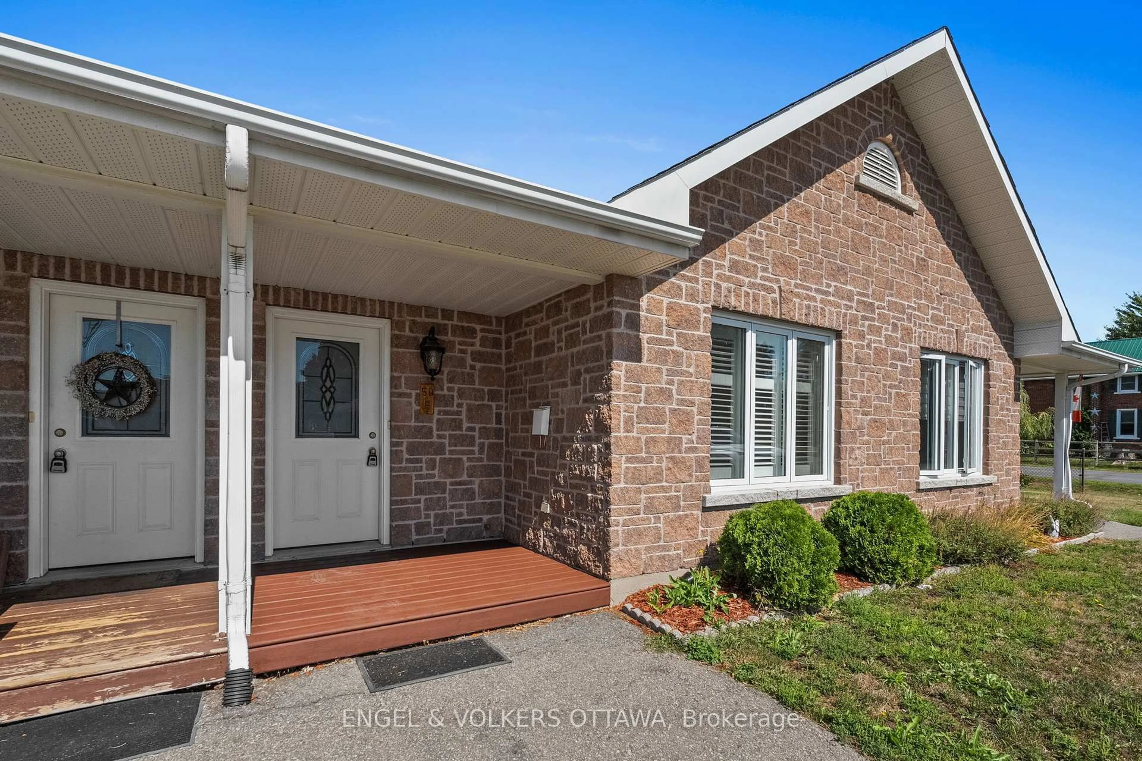 Home with brick exterior material, street for 50 Fifth St #E, South Dundas Ontario K0C 1X0