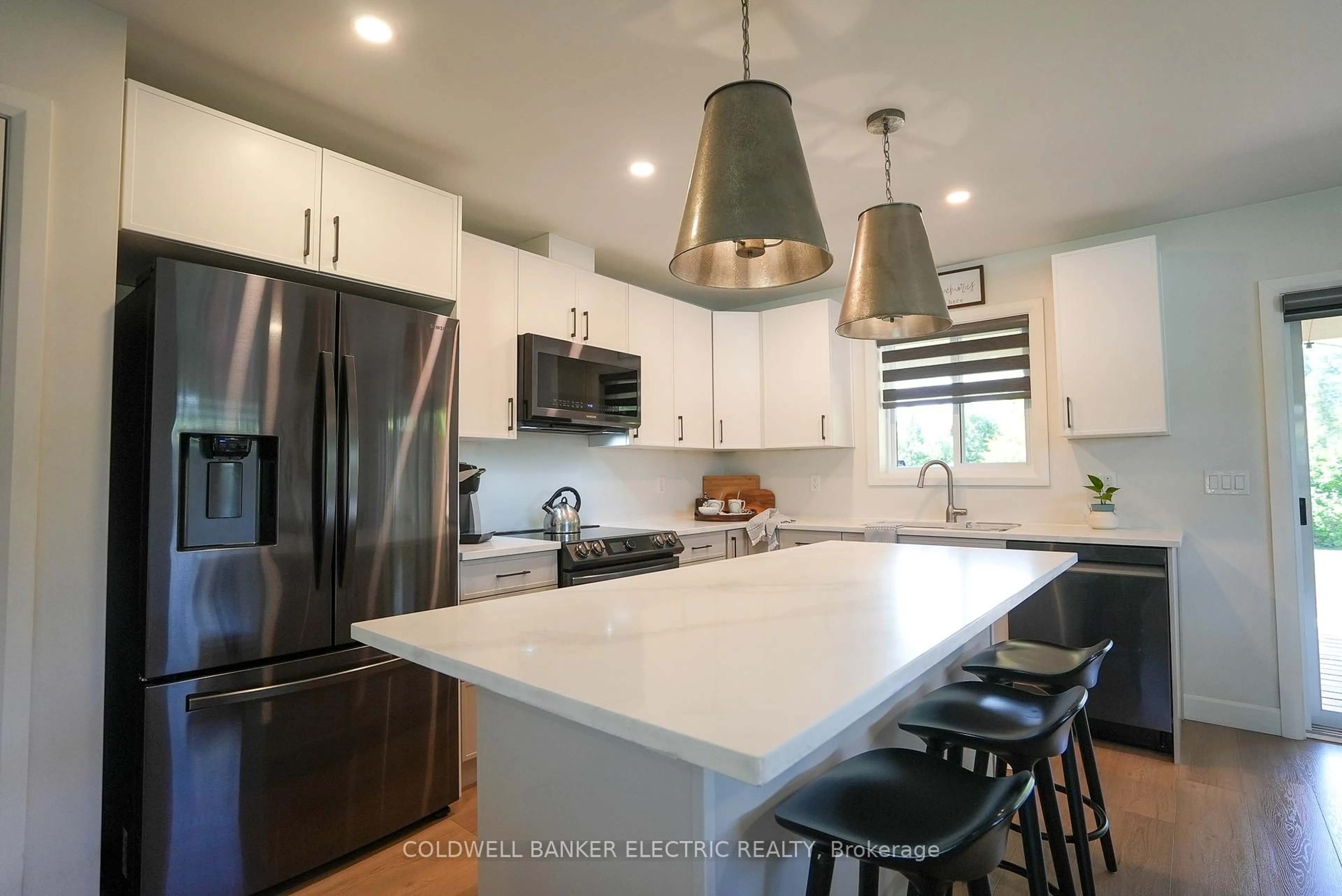 Open concept kitchen, ceramic/tile floor for 706 Percy Boom Rd, Trent Hills Ontario K0L 1L0
