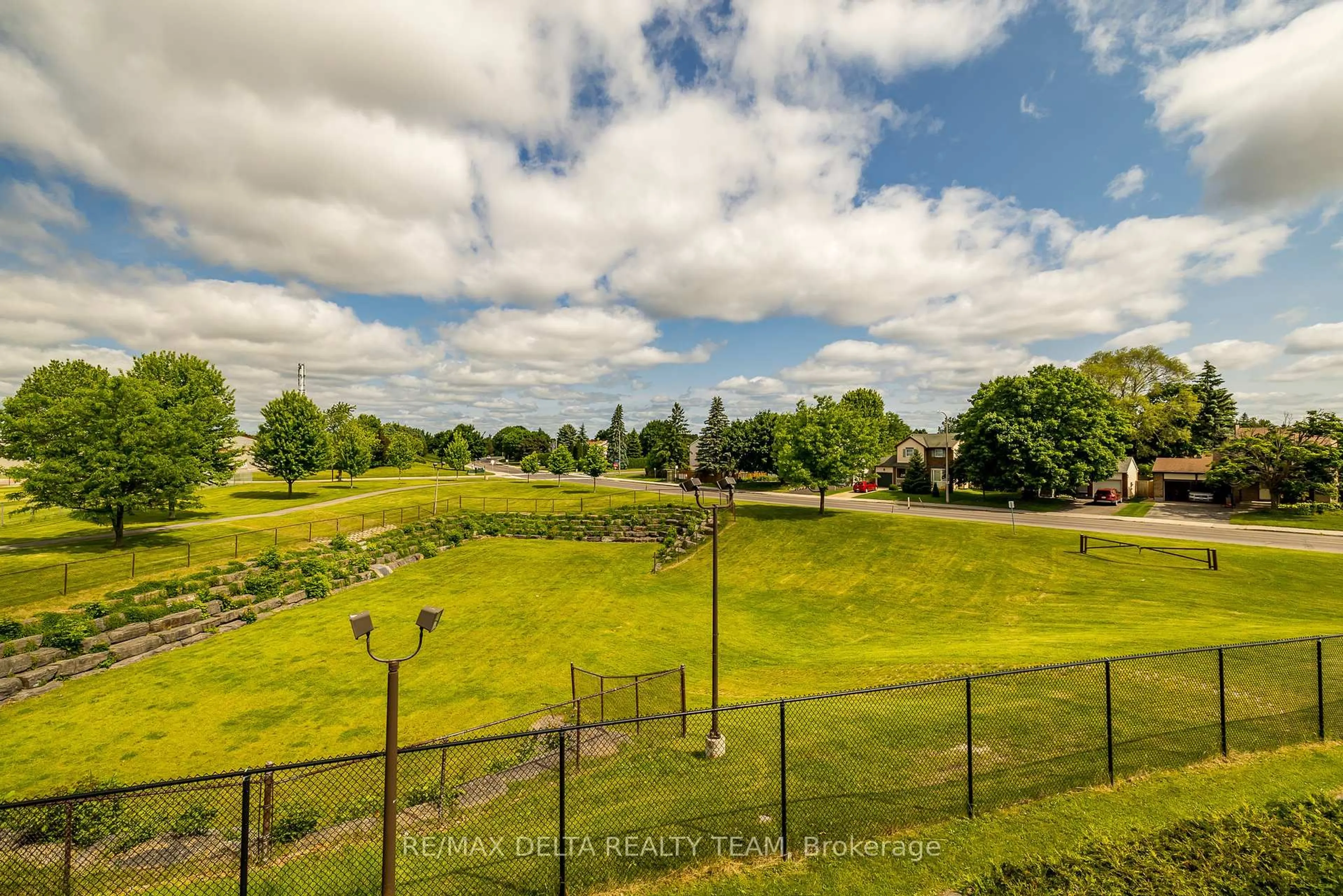 A pic from outside/outdoor area/front of a property/back of a property/a pic from drone, water/lake/river/ocean view for 1720 Marsala Cres #205, Orleans Ontario K4A 2G8
