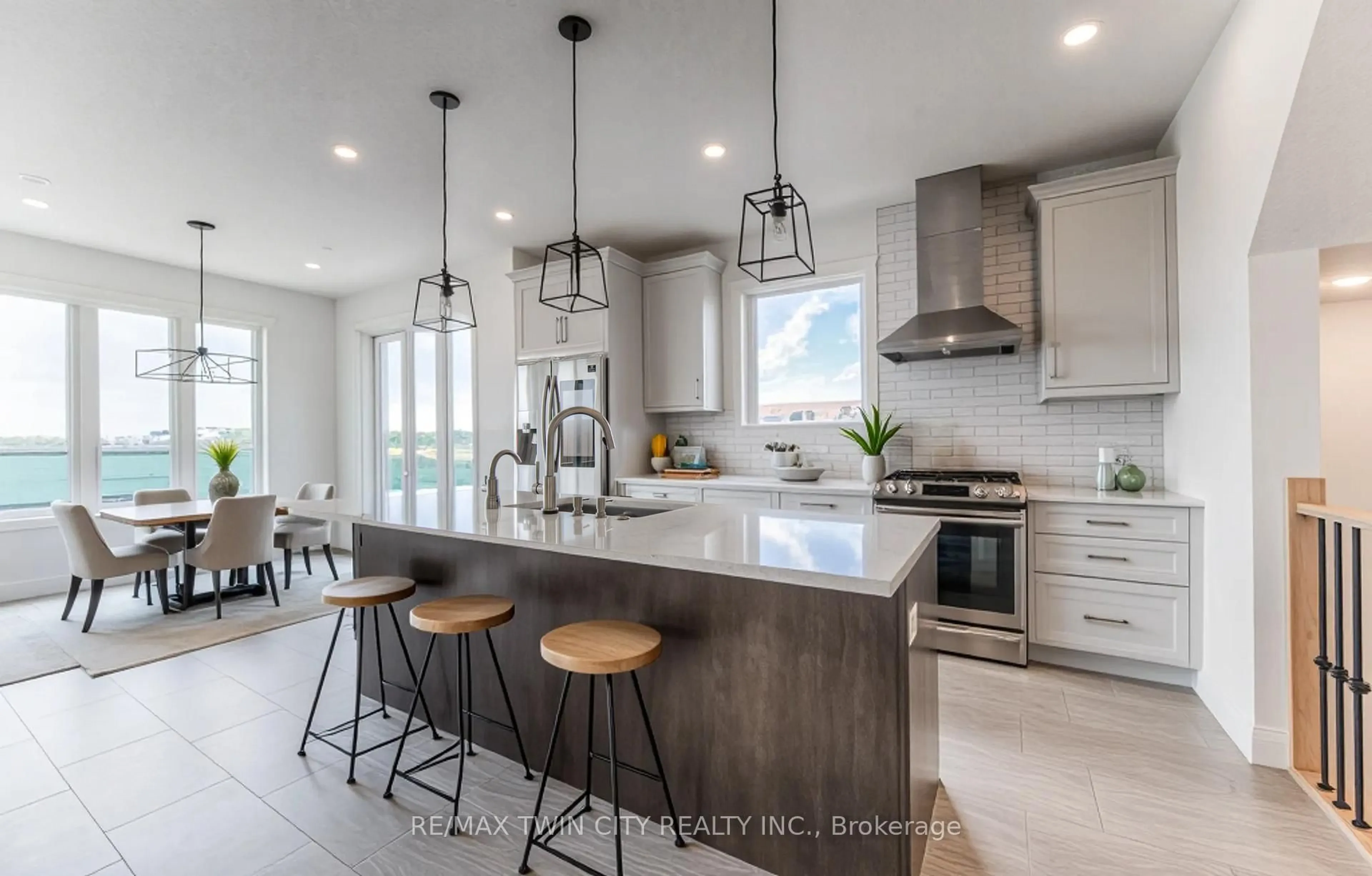Open concept kitchen, unknown for 92 Lasby Lane, Woolwich Ontario N0B 1M0