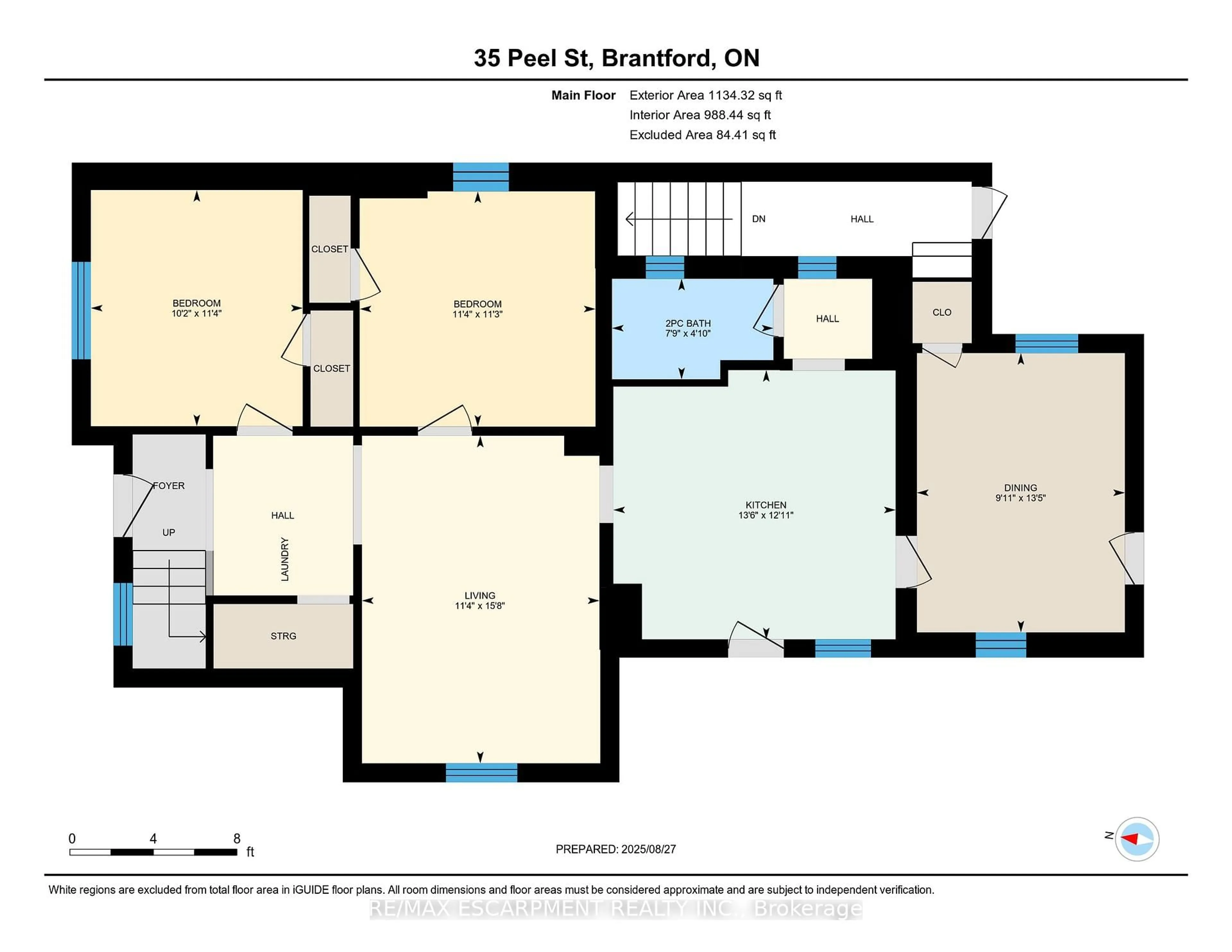 Floor plan for 35 Peel St, Brantford Ontario N3S 5L7