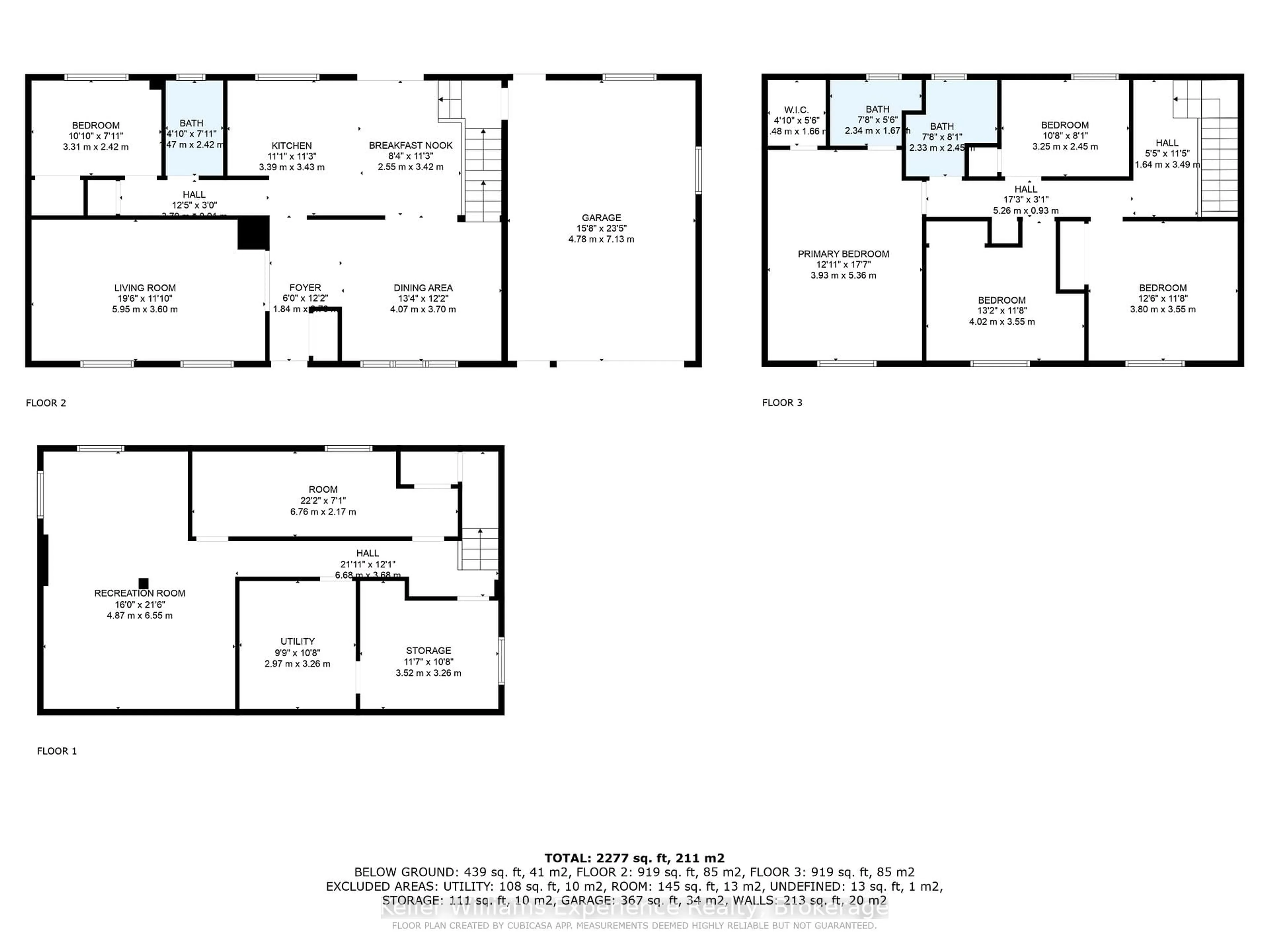 Floor plan for 12 Kilpper Dr, South River Ontario P0A 1X0