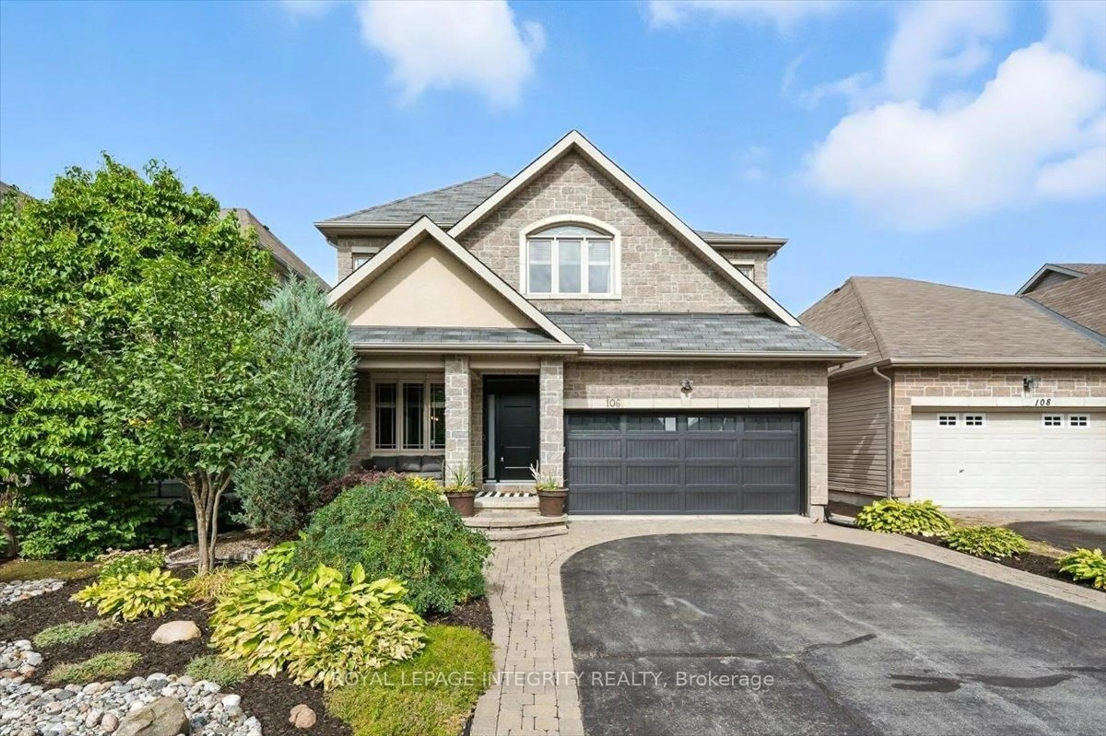 Home with brick exterior material, street for 106 Trail Side Circ, Ottawa Ontario K4A 5A9