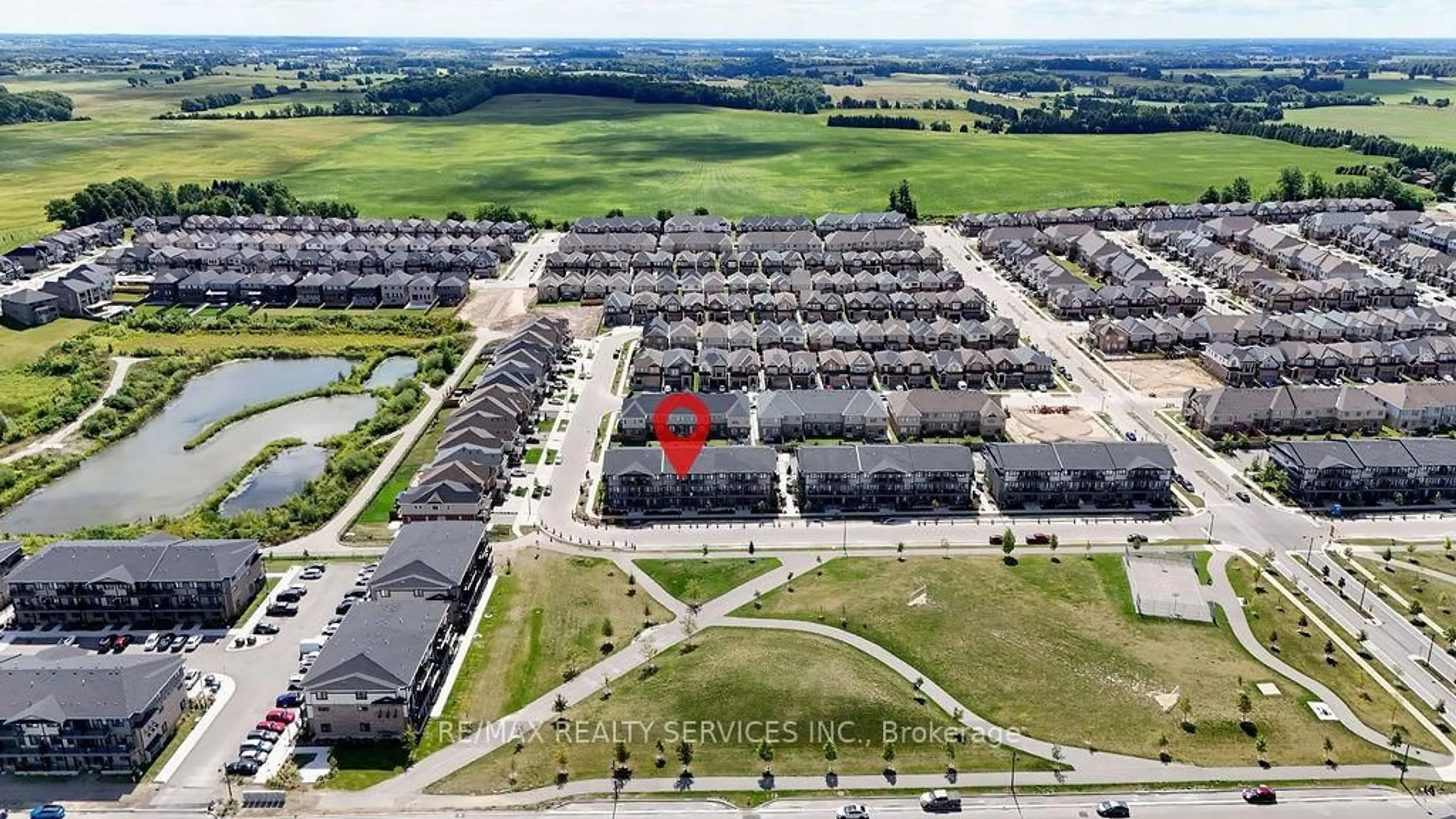A pic from outside/outdoor area/front of a property/back of a property/a pic from drone, street for 174 Wheat Lane, Kitchener Ontario N2R 0R6