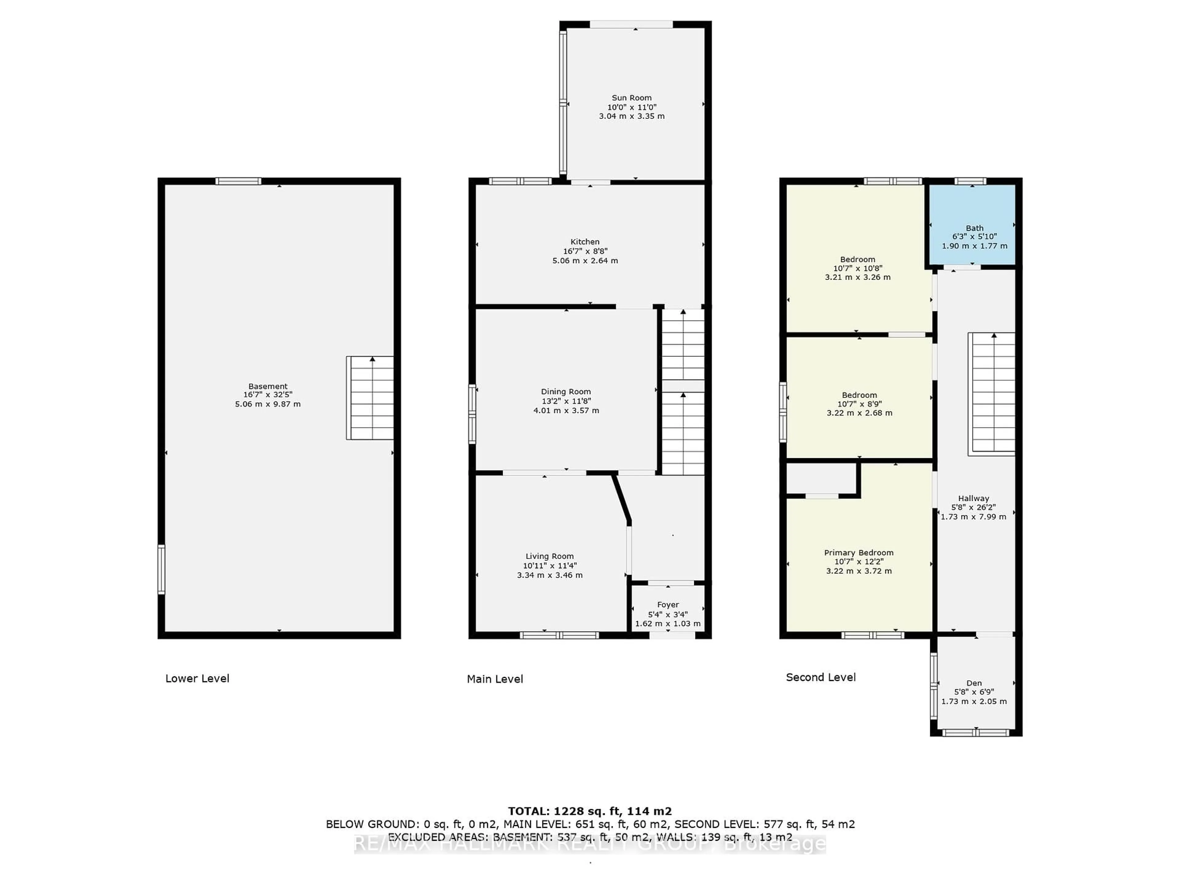 Floor plan for 494 Parkdale Ave, Ottawa Ontario K1Y 1H6