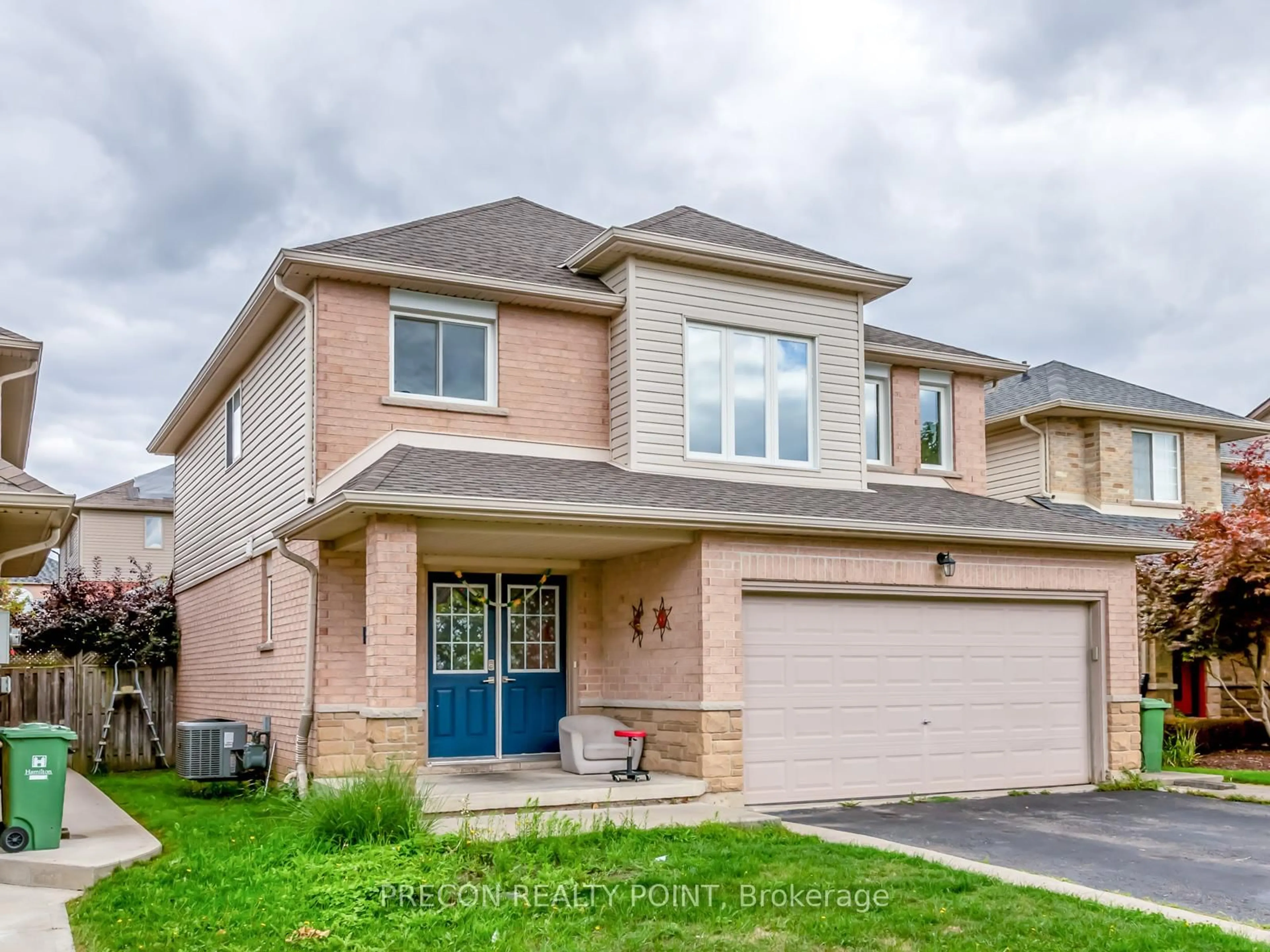 Home with brick exterior material, street for 24 Midanbury Way, Hamilton Ontario L0R 1W0
