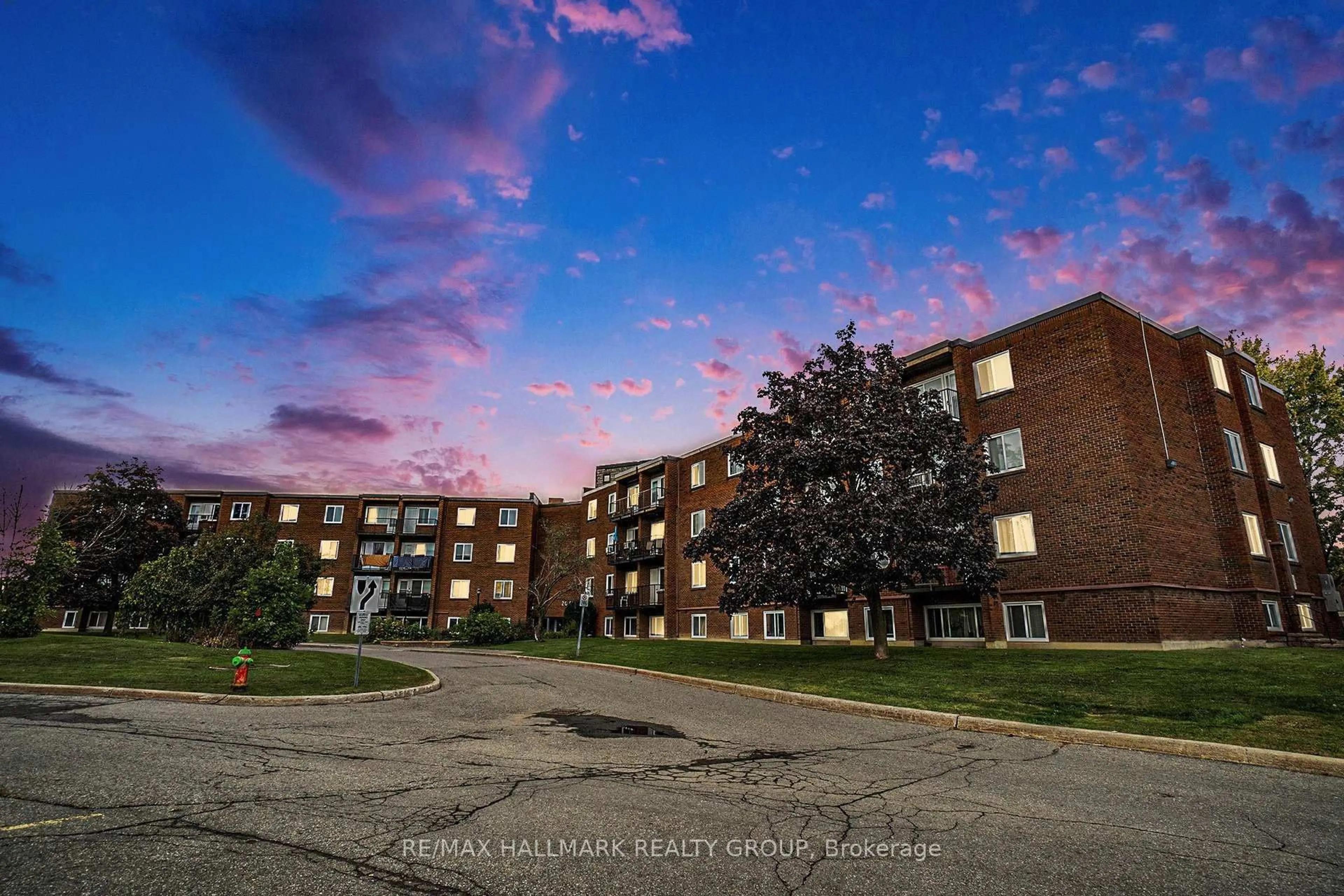 A pic from outside/outdoor area/front of a property/back of a property/a pic from drone, unknown for 2041 Arrowsmith Dr. Dr #203C, Ottawa Ontario K1J 7V7