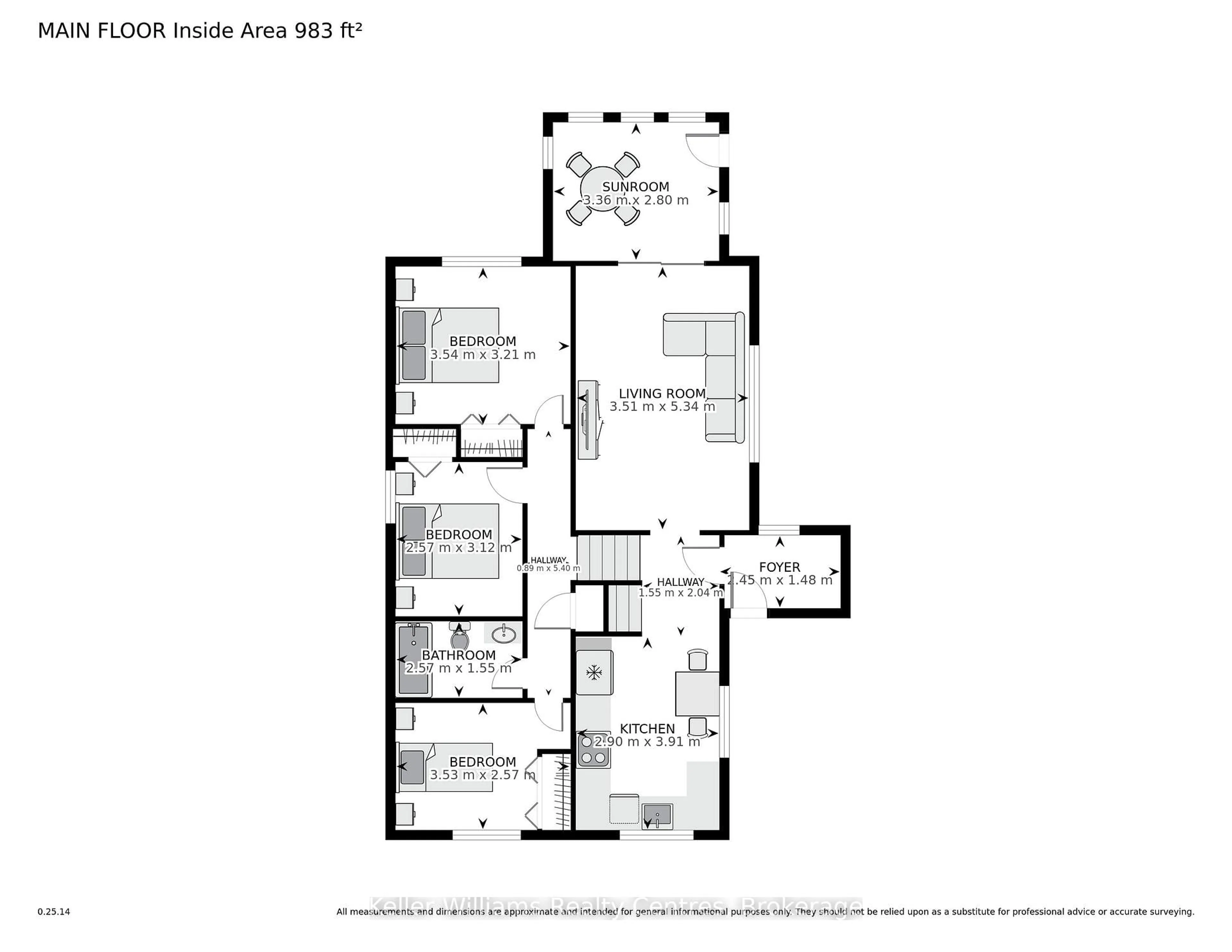 Floor plan for 973 15th St A E St, Owen Sound Ontario N4K 1Y2
