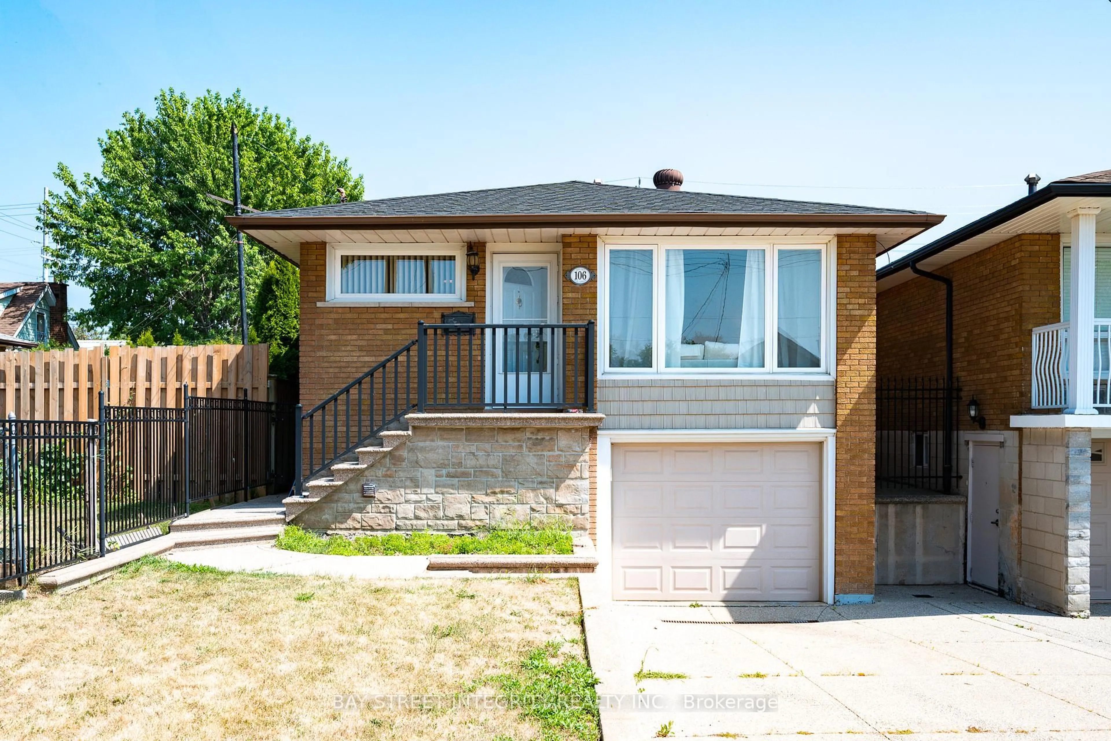 Home with brick exterior material, street for 106 Beland Ave, Hamilton Ontario L8H 6C1