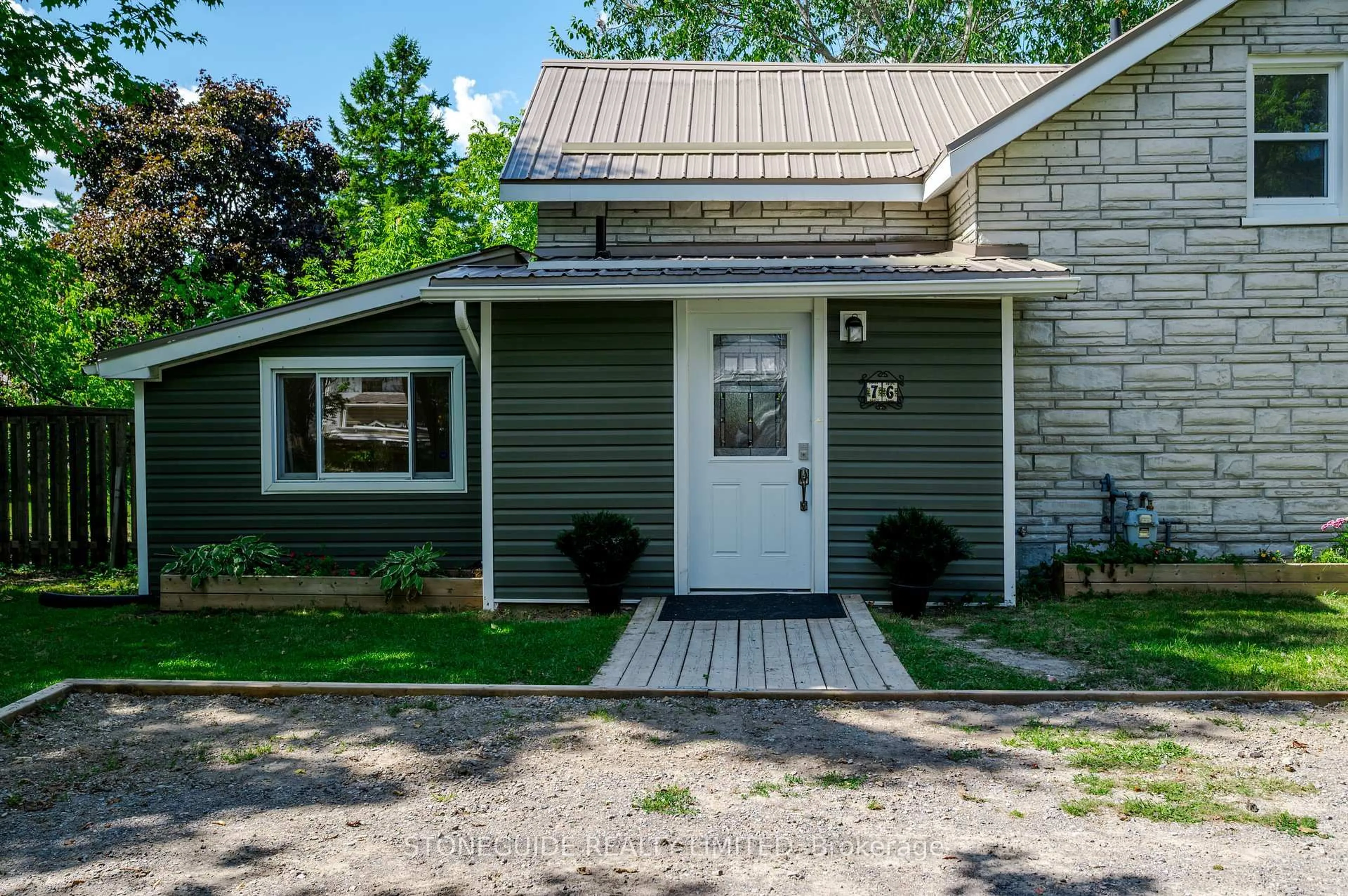 Home with vinyl exterior material, street for 76 Doxsee Ave, Trent Hills Ontario K0L 1L0