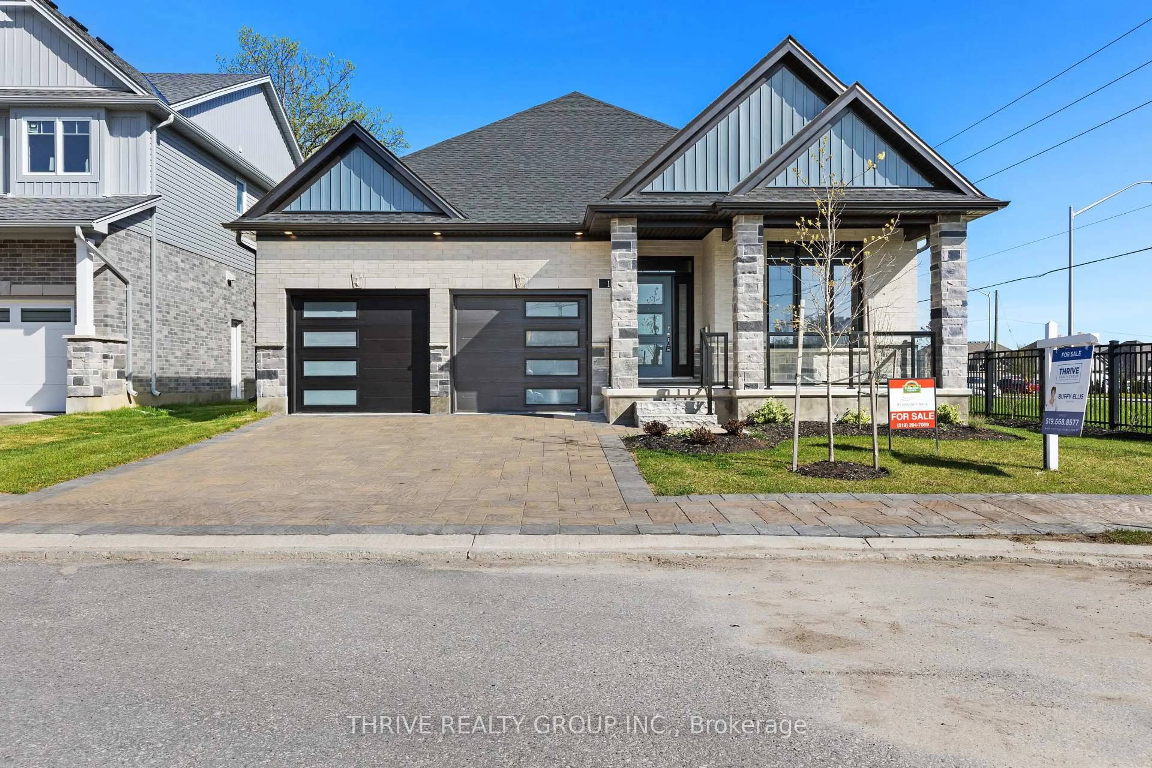 Home with brick exterior material, street for 1061 Eagletrace Dr #1, London North Ontario N6G 0T3