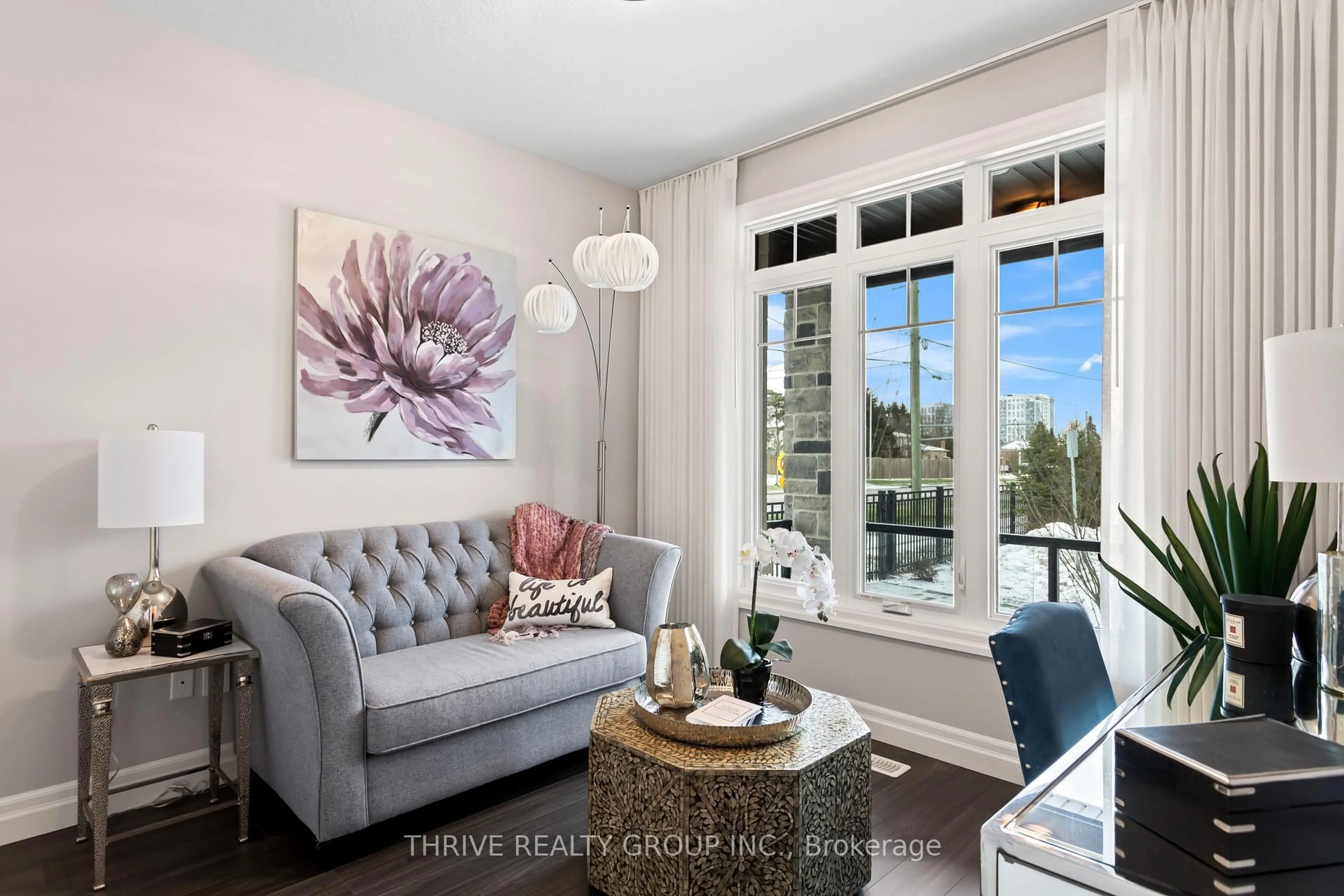 Living room with furniture, unknown for 1061 Eagletrace Dr #1, London North Ontario N6G 0T3