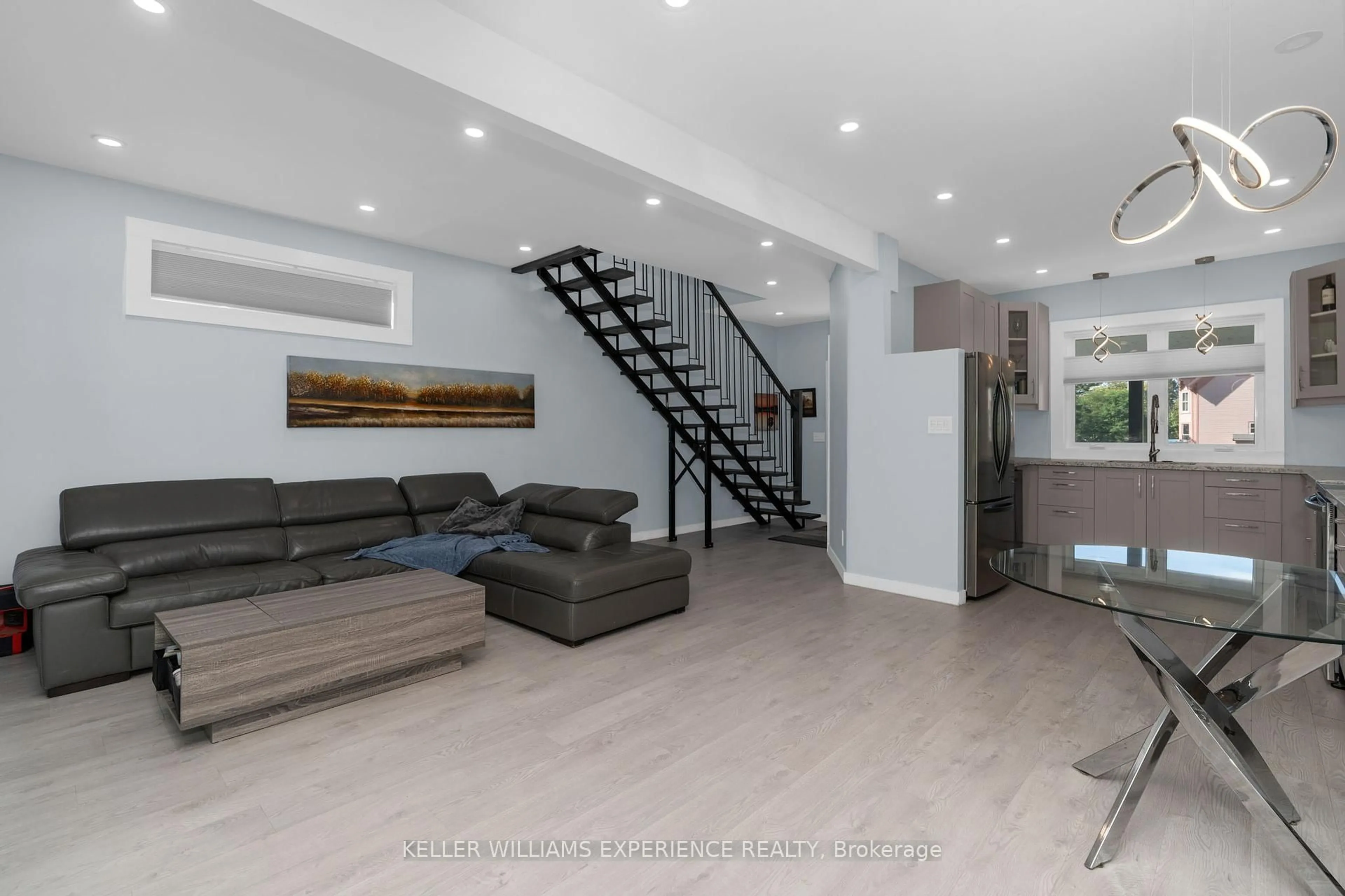 Living room with furniture, unknown for 14 North Fetterly St, Huntsville Ontario P1H 1K8