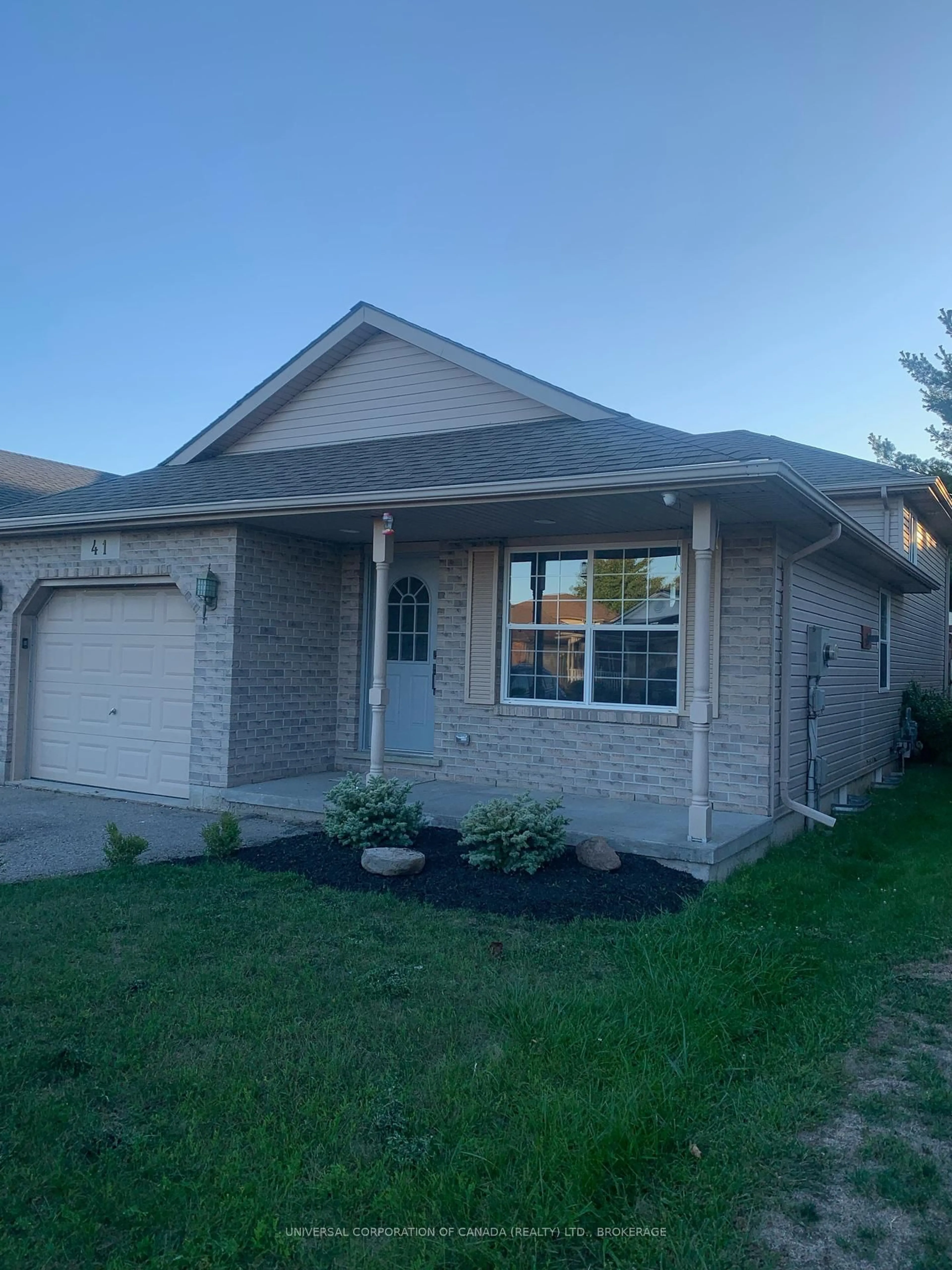 Home with brick exterior material, street for 41 Peach St, Tillsonburg Ontario N4G 5N6