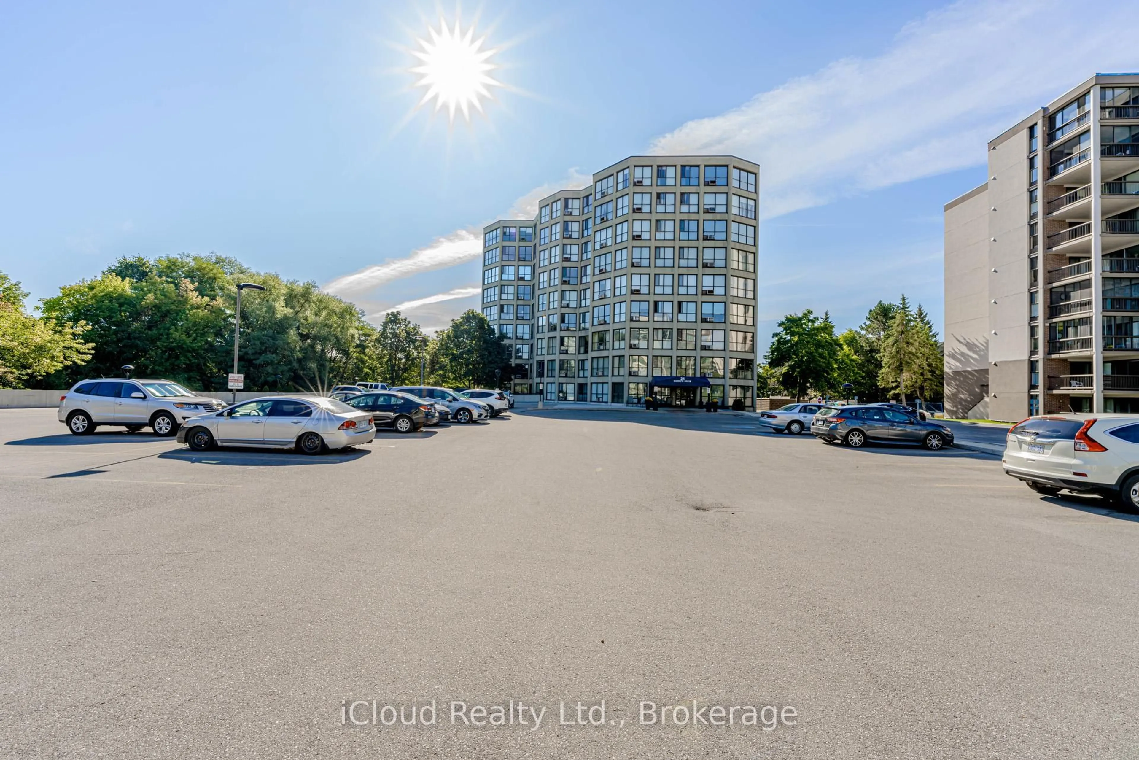 A pic from outside/outdoor area/front of a property/back of a property/a pic from drone, unknown for 24 Marilyn Dr #505, Guelph Ontario N1H 8E9
