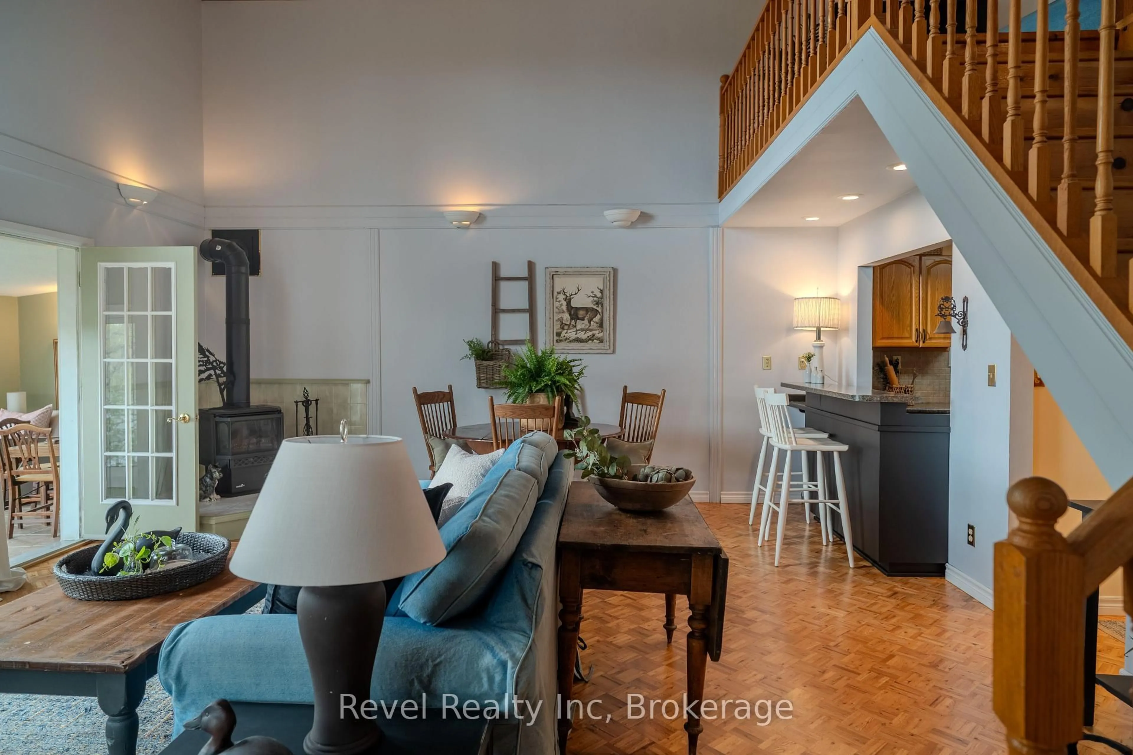 Open concept kitchen, unknown for 14 Swallow Rd, McDougall Ontario P2A 2W7