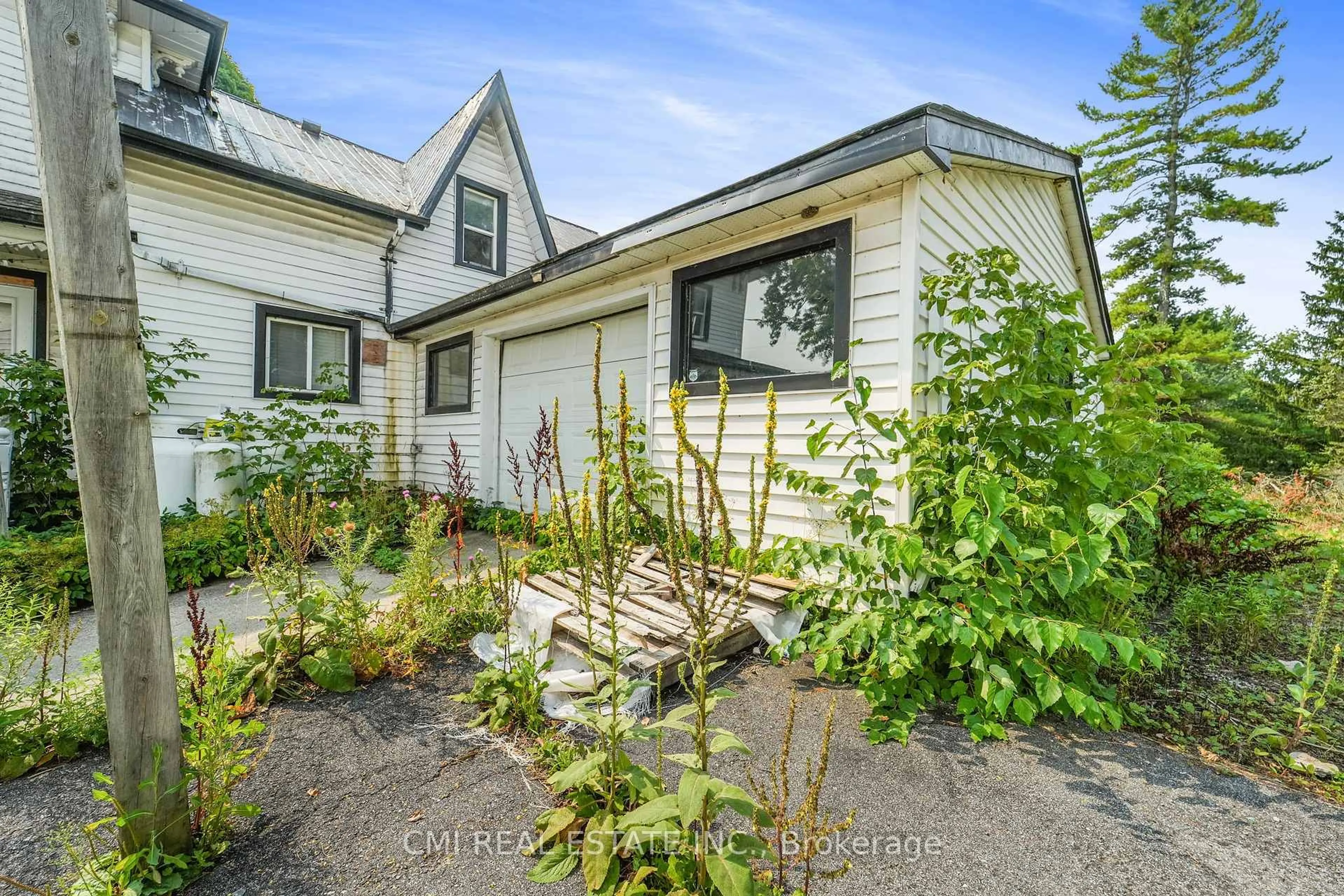 Home with vinyl exterior material, street for 4268 County Rd 6, Yarker Ontario K0K 3N0