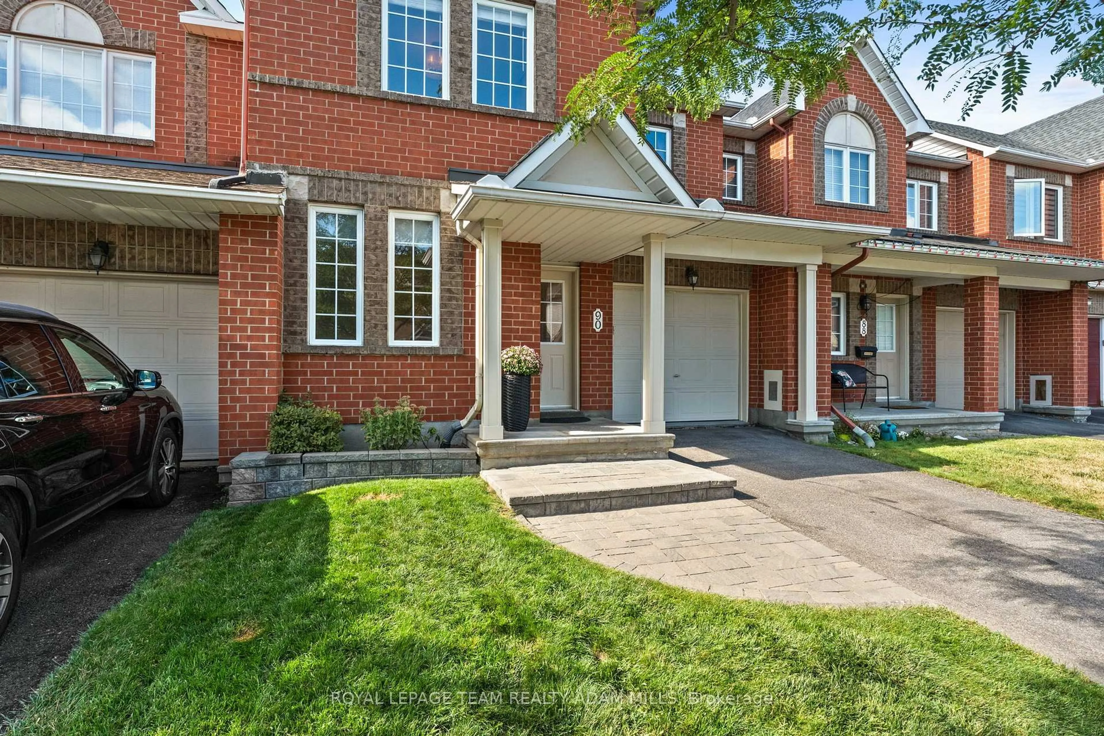 Home with brick exterior material, street for 90 Hathaway Dr, Ottawa Ontario K2G 6S6