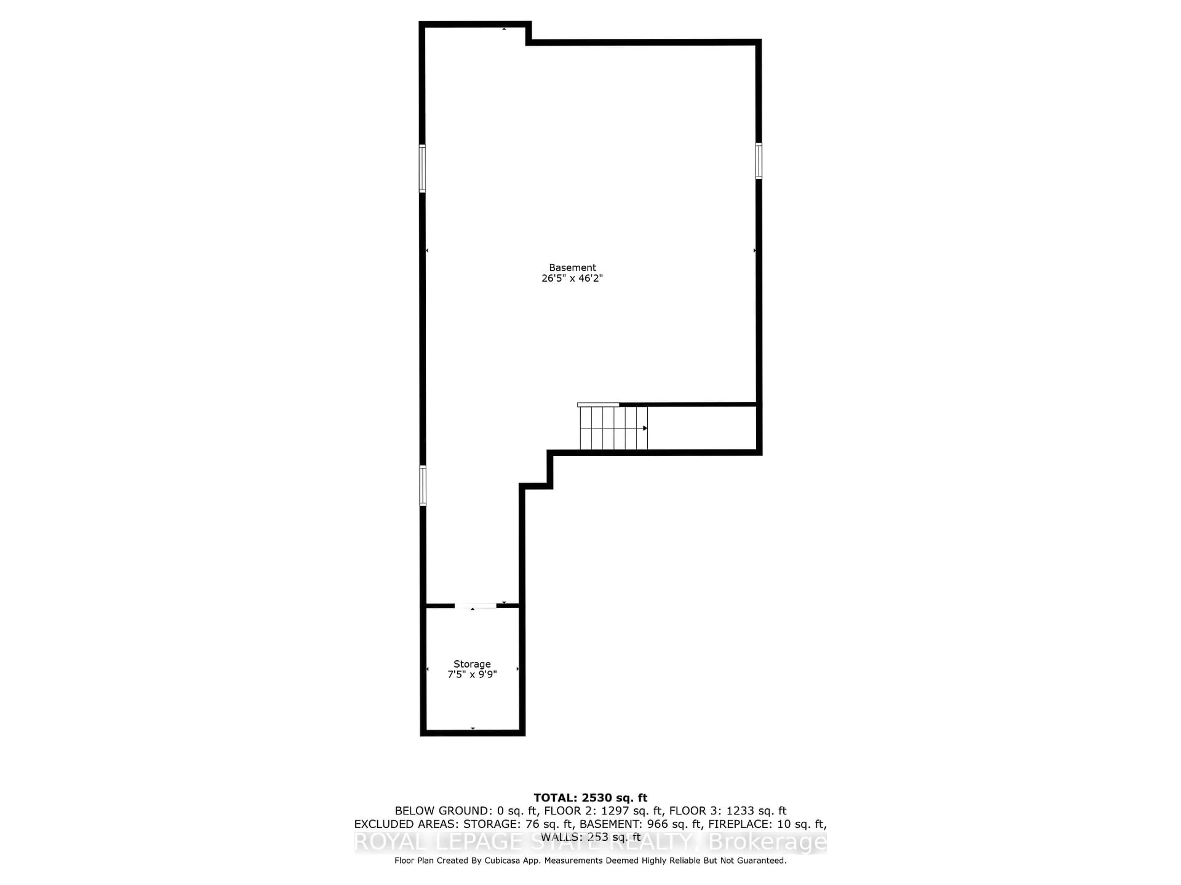 Floor plan for 67 Whittington Dr, Hamilton Ontario L9K 0G8