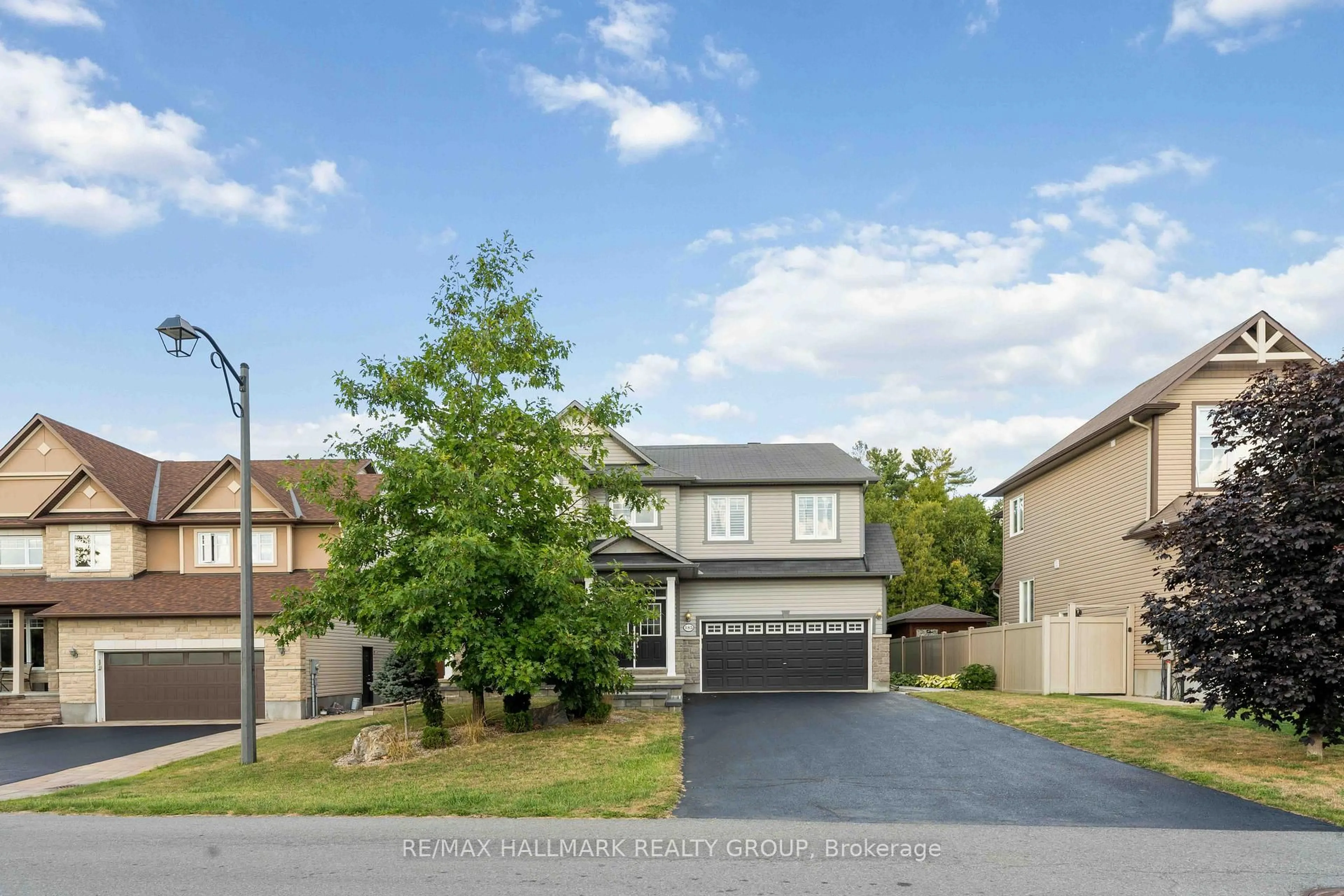 A pic from outside/outdoor area/front of a property/back of a property/a pic from drone, street for 185 Charlie's Lane, Carp Ontario K0A 1L0
