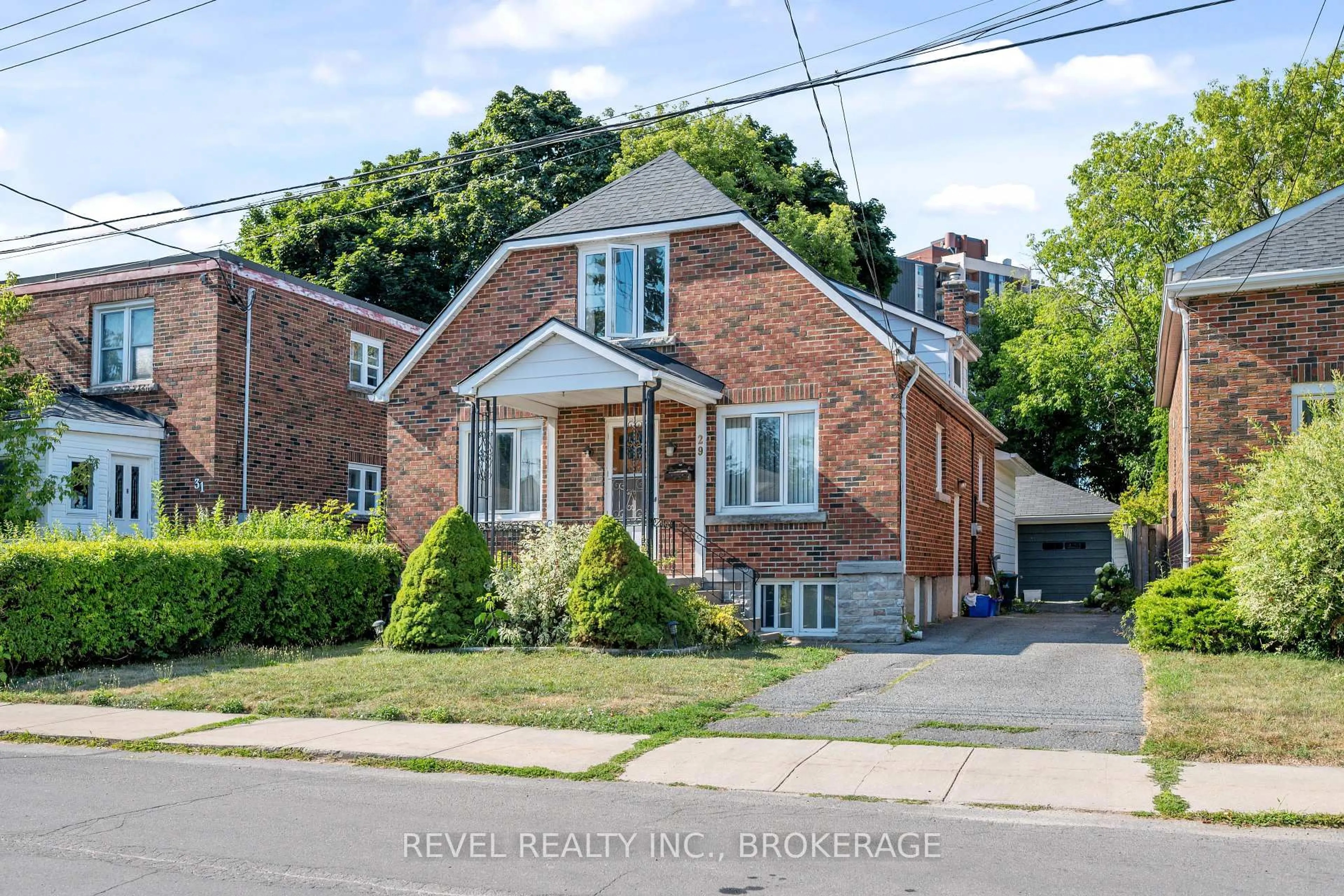Home with brick exterior material, street for 29 Dunlop St, Kingston Ontario K7L 1L1