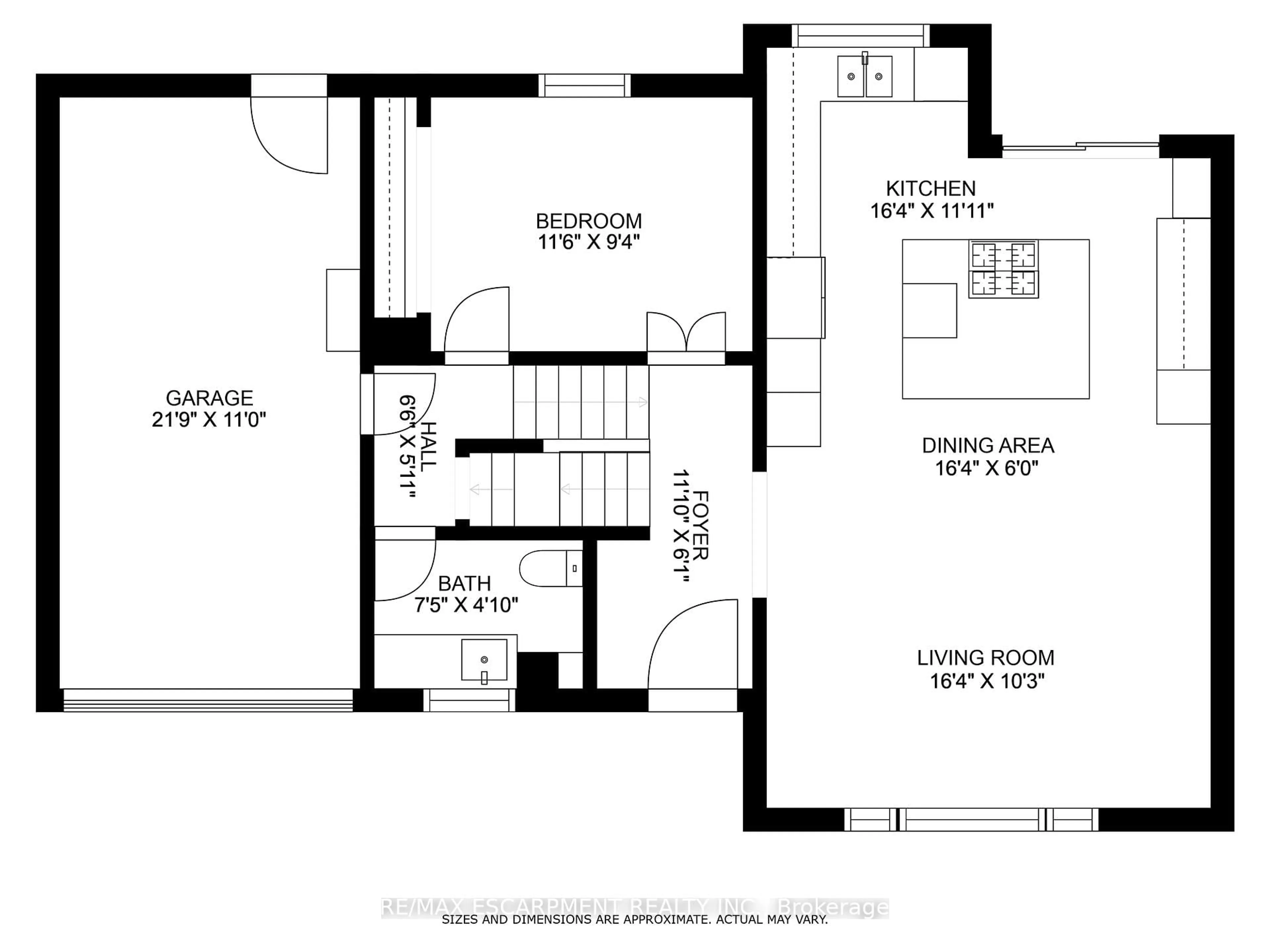 Floor plan for 49 Ann St, Hamilton Ontario L9H 2N4