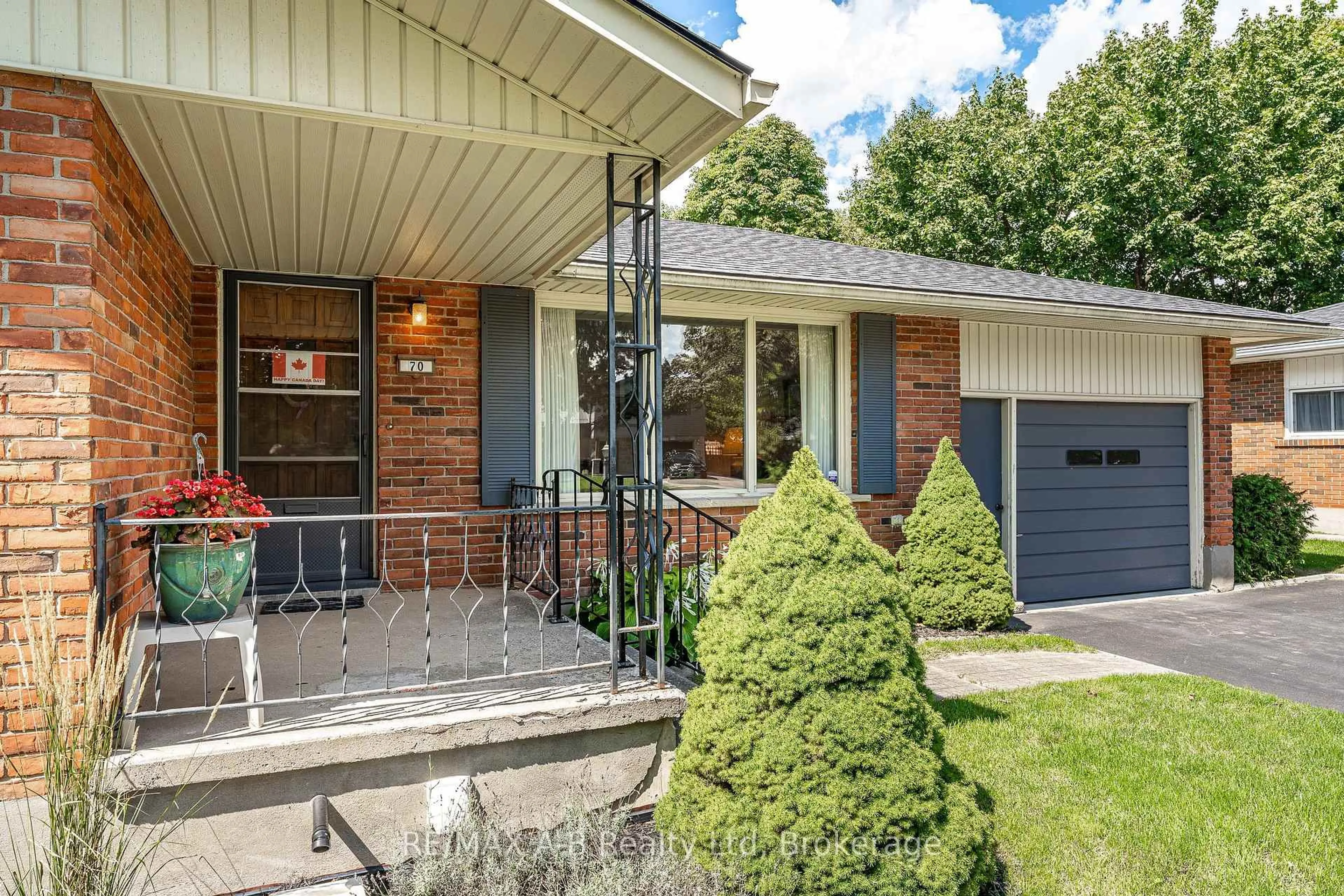 Home with brick exterior material, street for 70 Dawson St, Stratford Ontario N5A 5M4