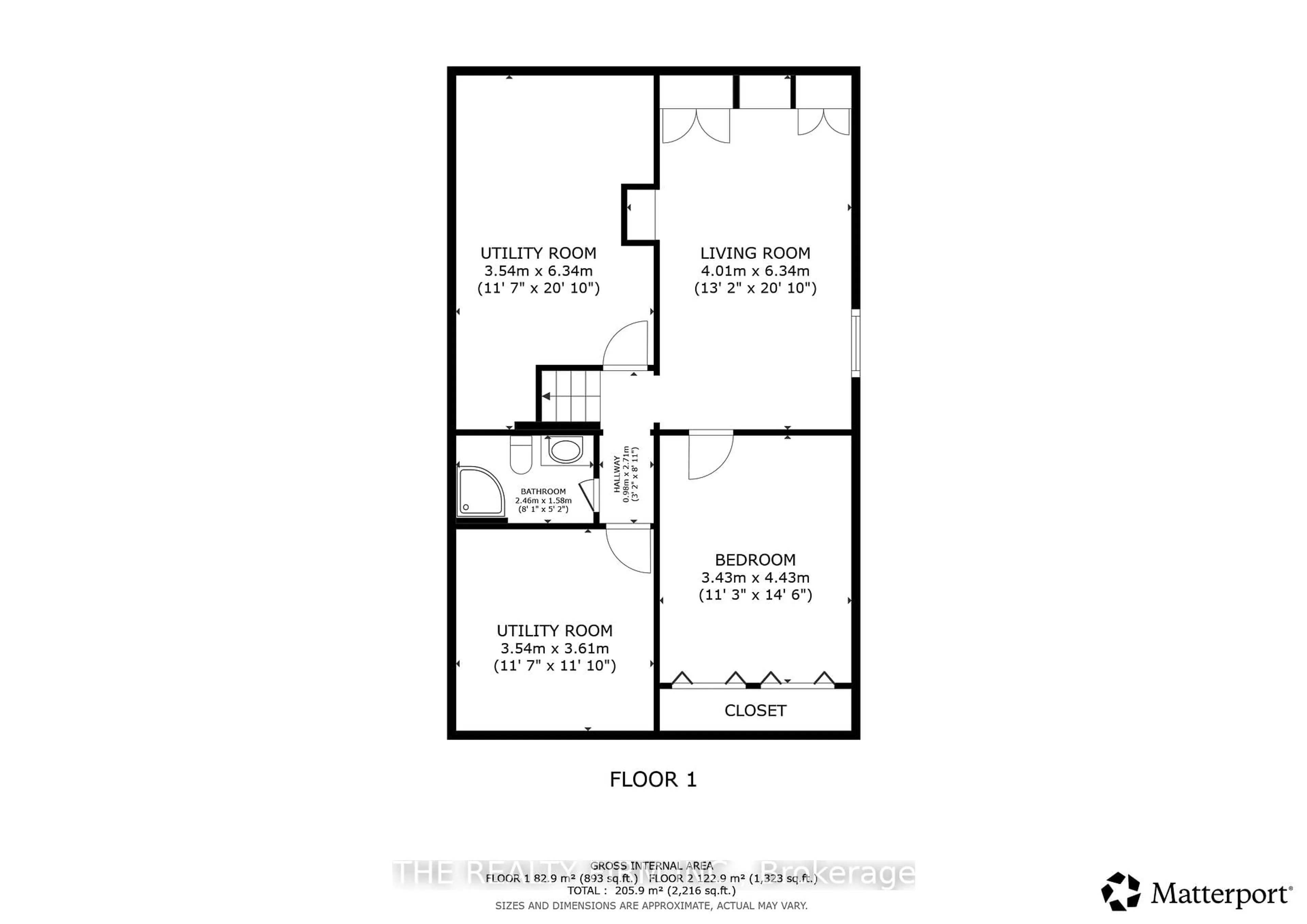 Floor plan for 23 Toulon Cres, London East Ontario N5V 1J4