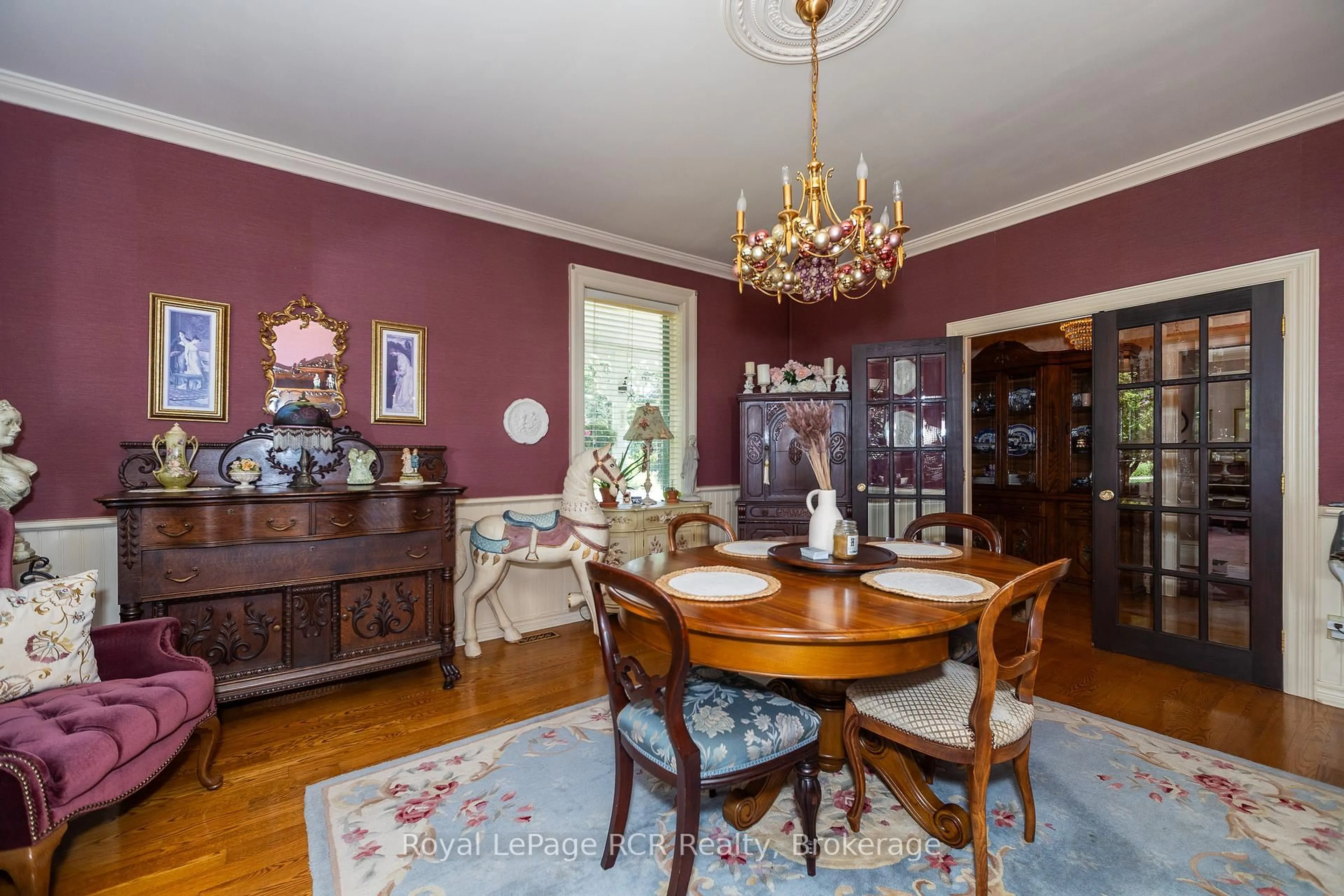 Dining room, wood/laminate floor for 580283 Side Road 60, Chatsworth Ontario N0H 1C0