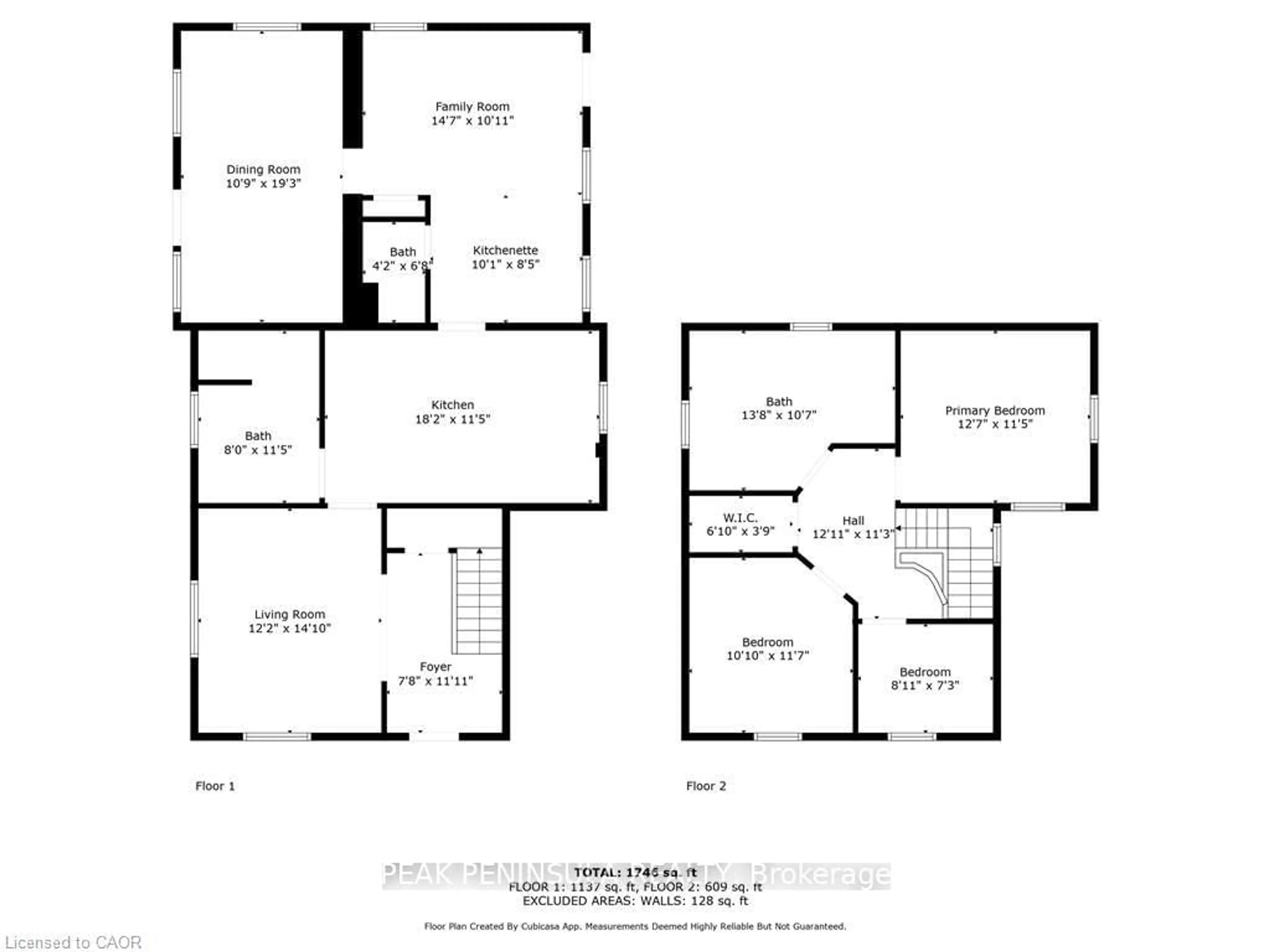 Floor plan for 1047 Bay St, Norfolk Ontario N0E 1M0