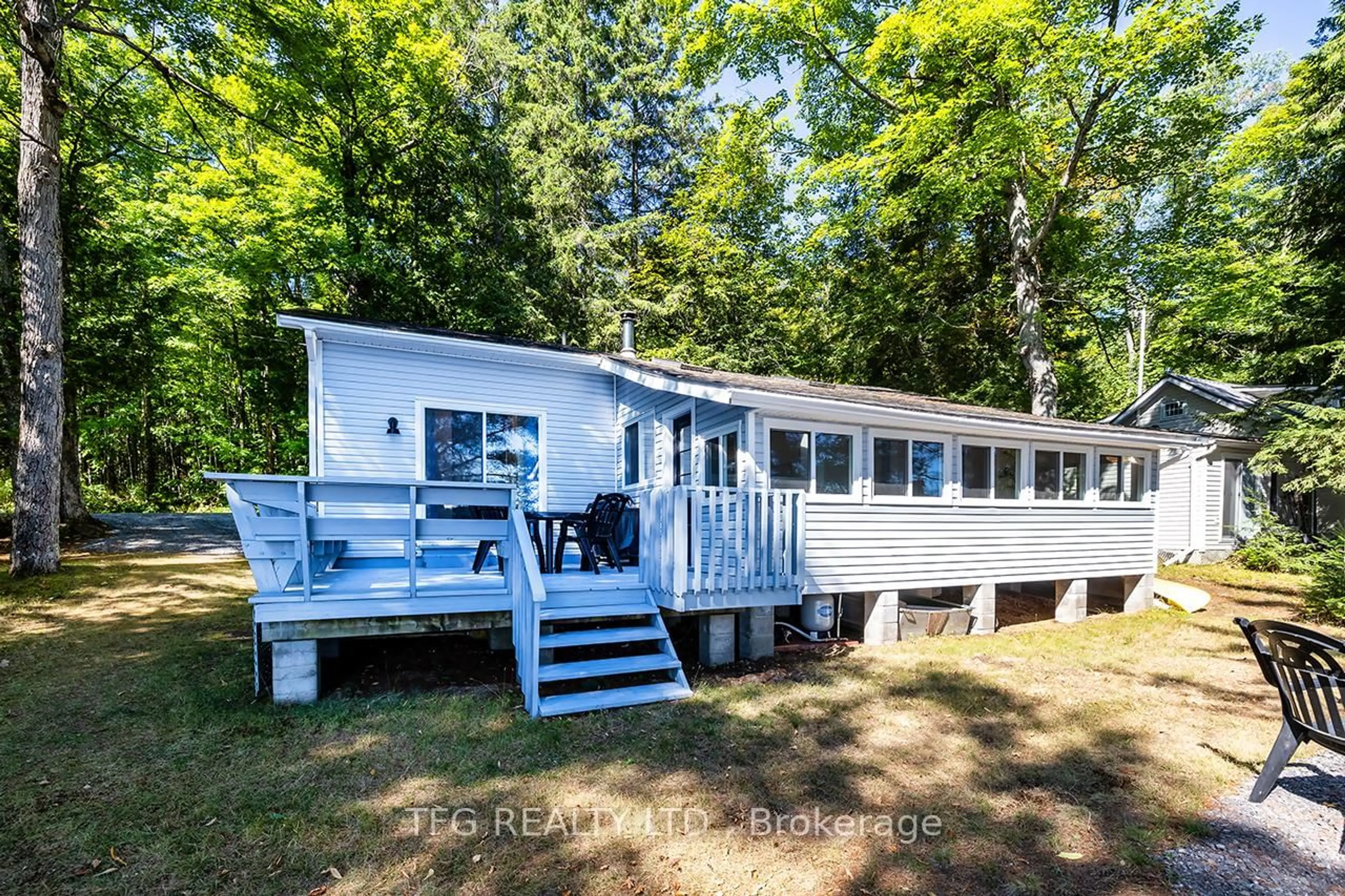 Home with vinyl exterior material, water/lake/river/ocean view for 167 Moffat Rd, North Kawartha Ontario K0L 1A0