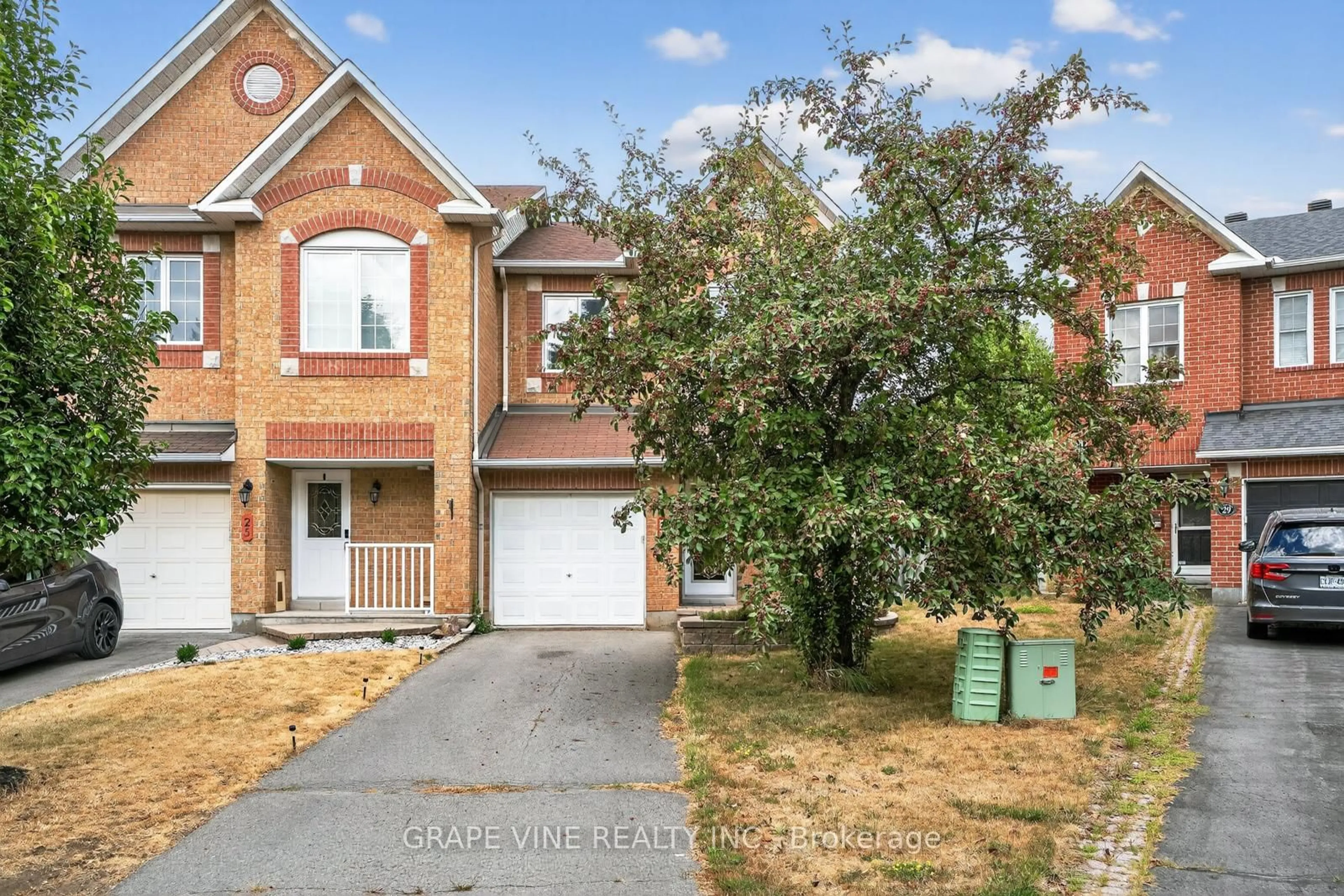 Home with brick exterior material, street for 27 Flowertree Cres, Kanata Ontario K2M 2R8